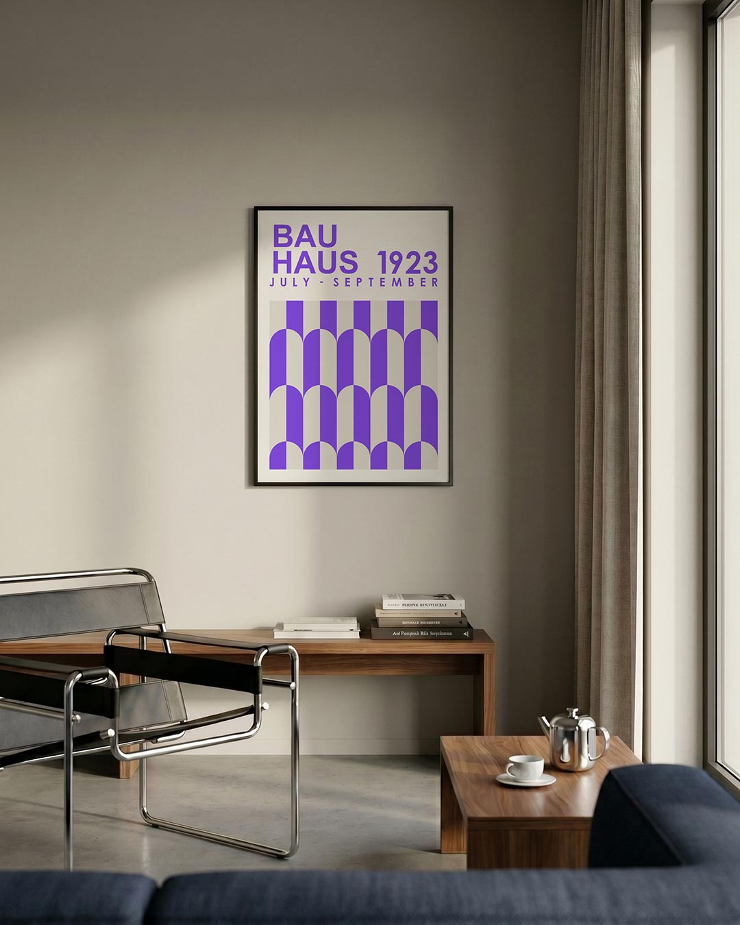 Vormritme en kleur Poster