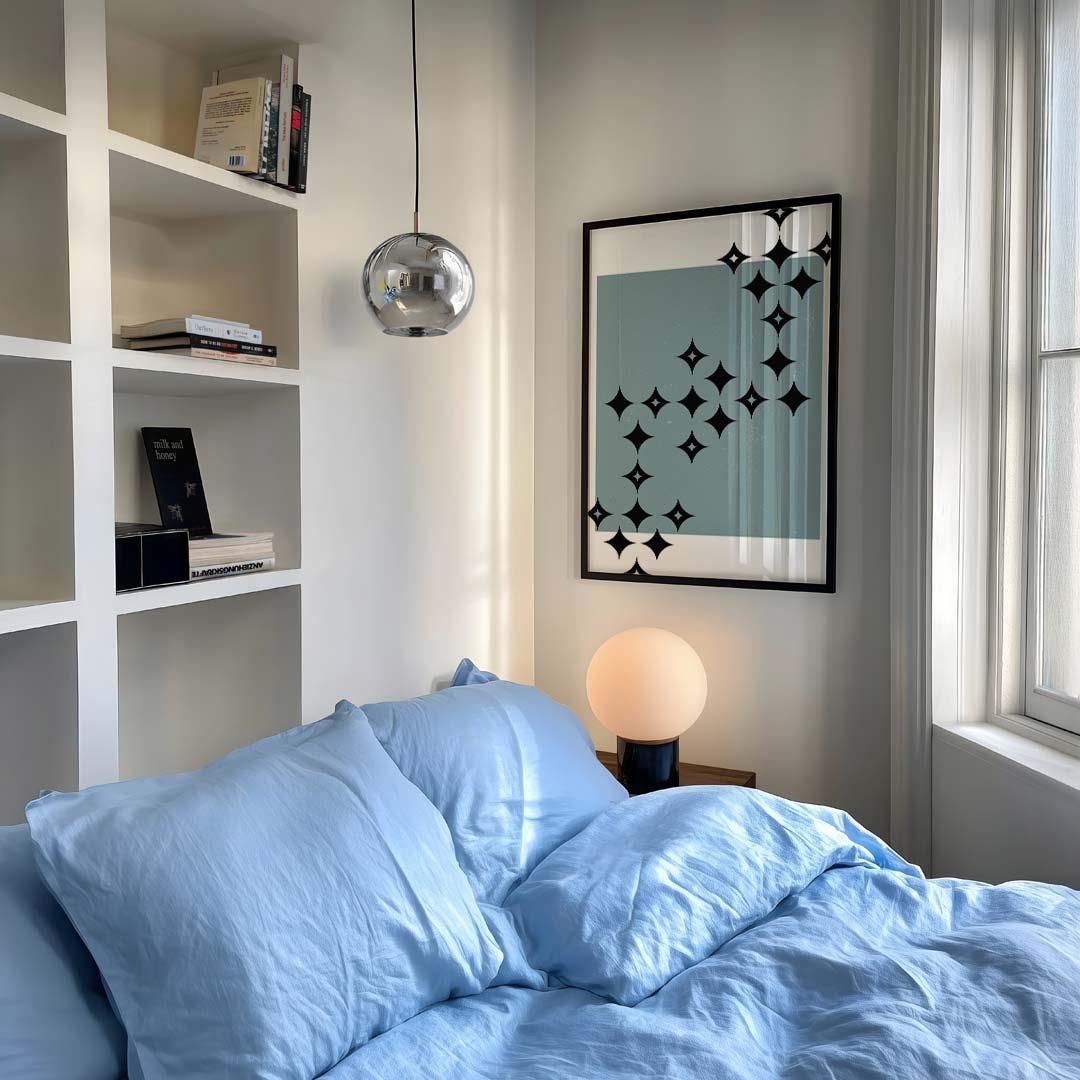 Sparkle in Turquoise Poster-WallArtistic
