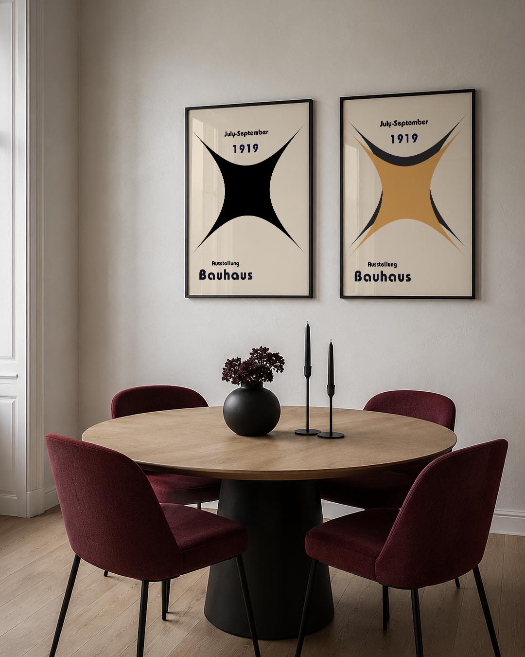 Dynamische vormen Posterset