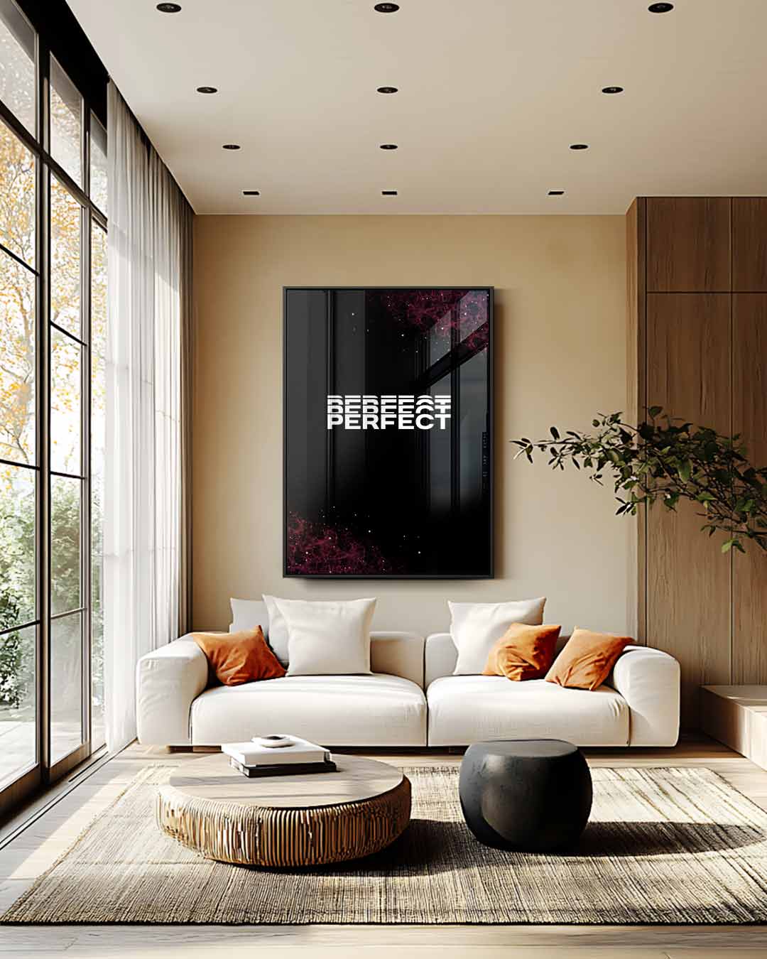 Abstract kunstwerk Kunstwerk-canvas-dibond-plexiglas-wanddecoratie-WallArtistic