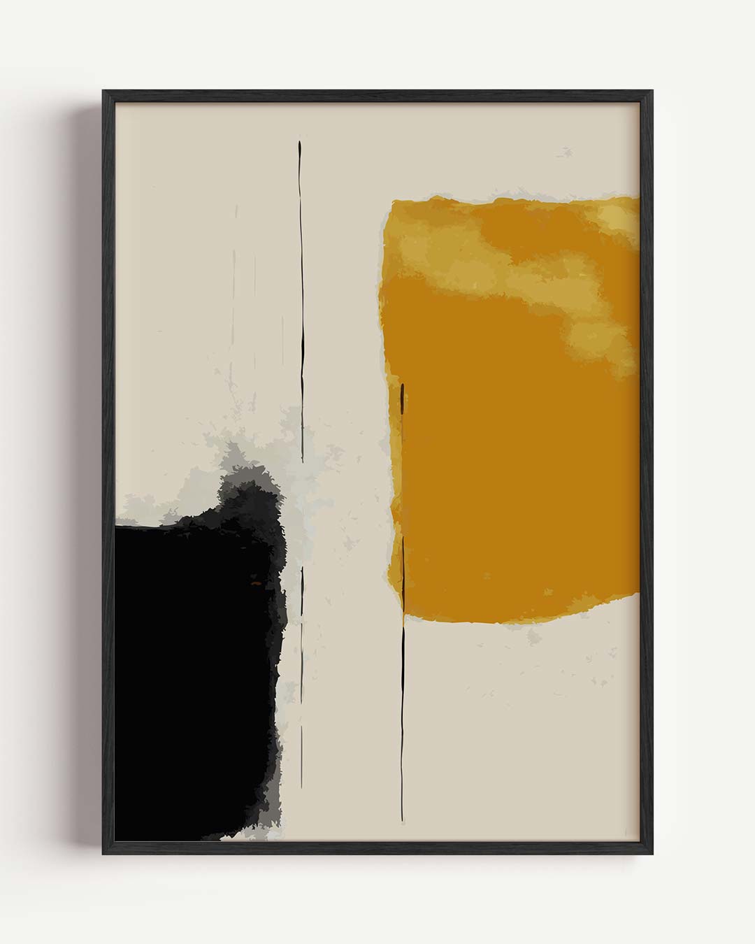 Moderne Kleurenexplosie Poster