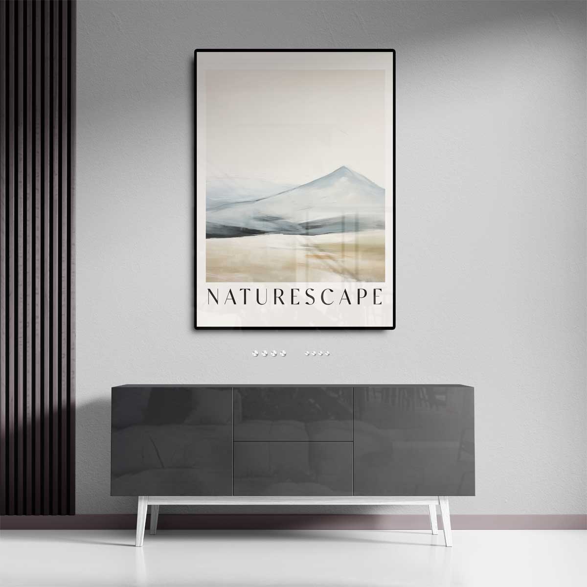 Rustgevende Landelijke Horizon Kunstwerk-canvas-dibond-plexiglas-wanddecoratie-WallArtistic