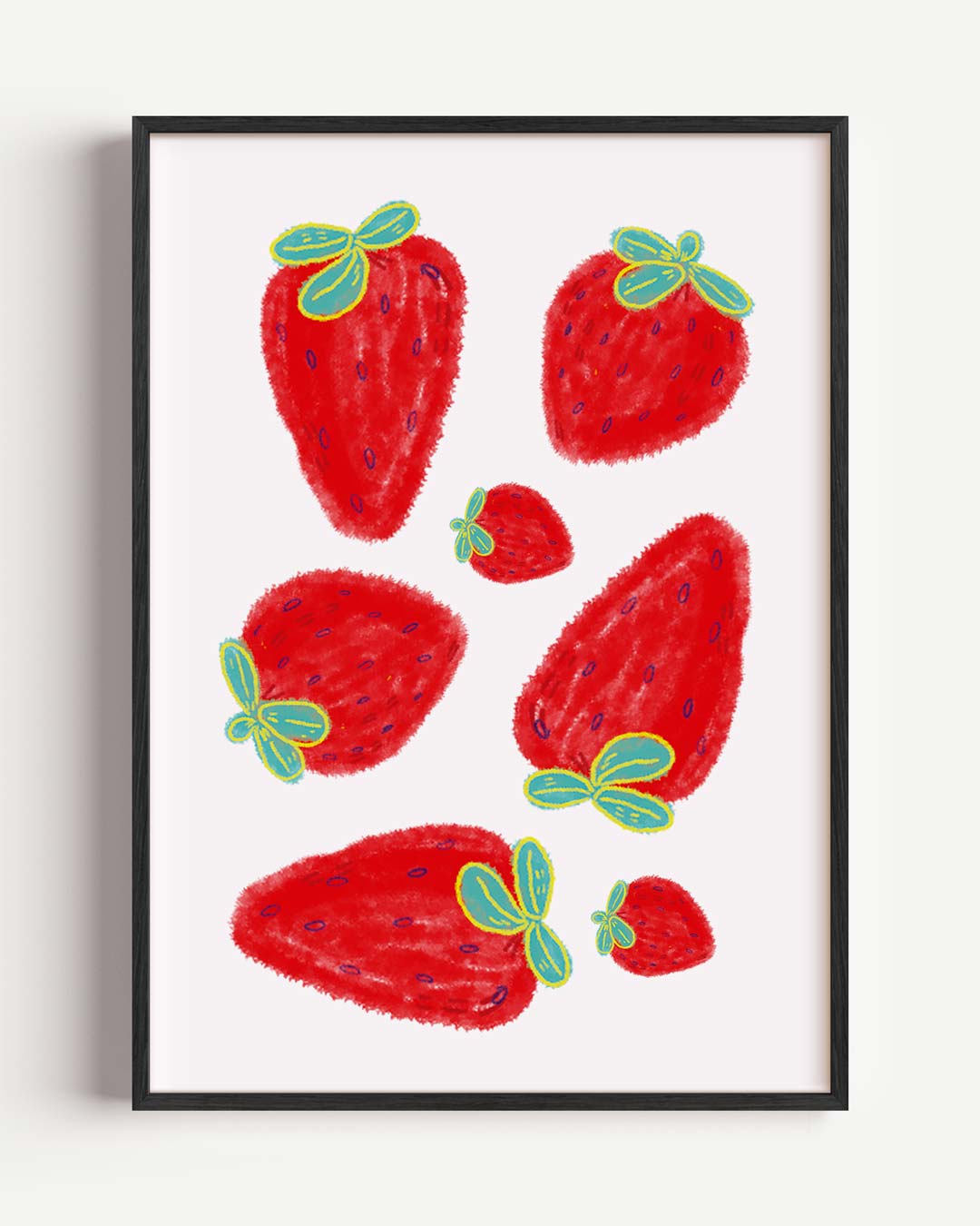 Strawberries Poster-WallArtistic