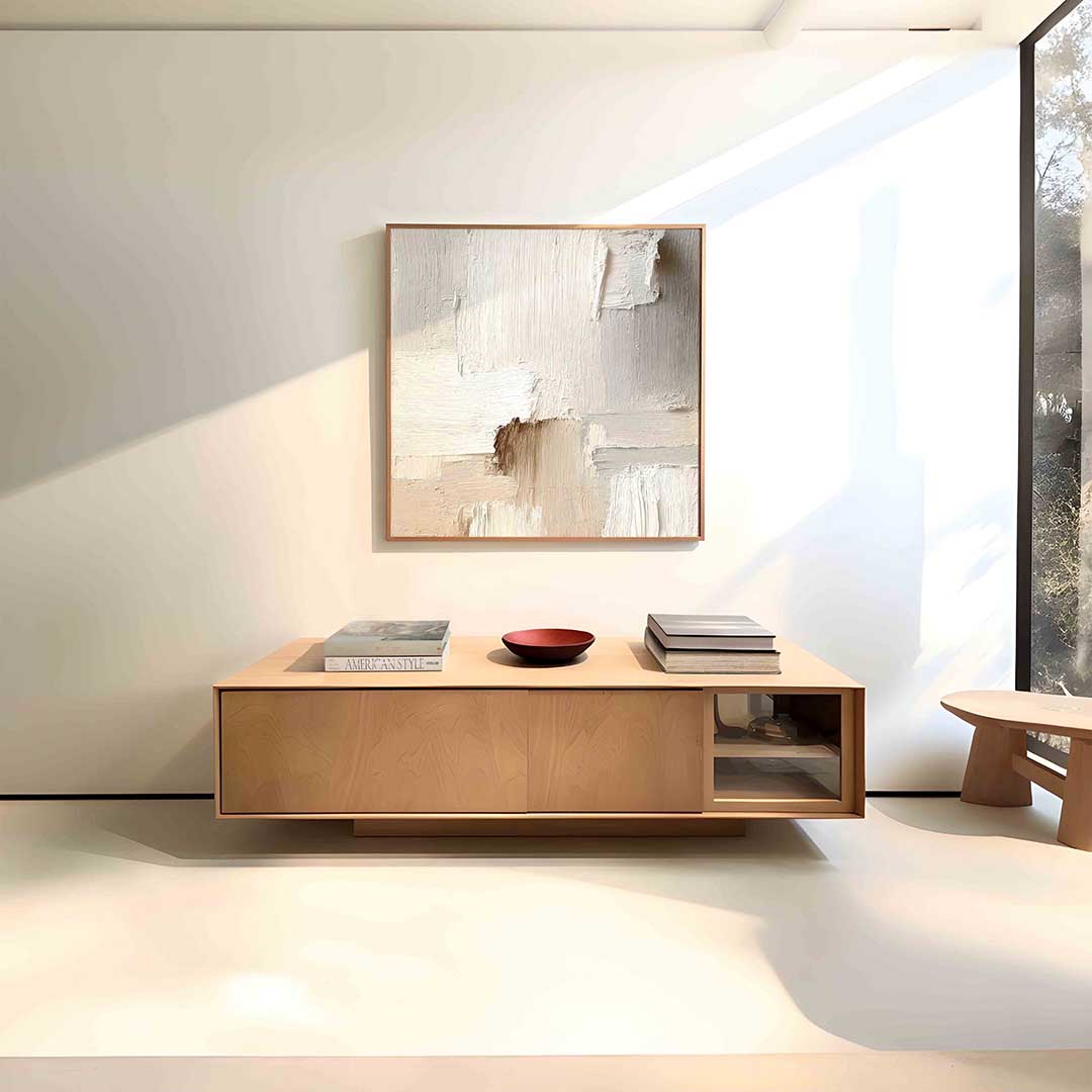 Beige textuur Poster
