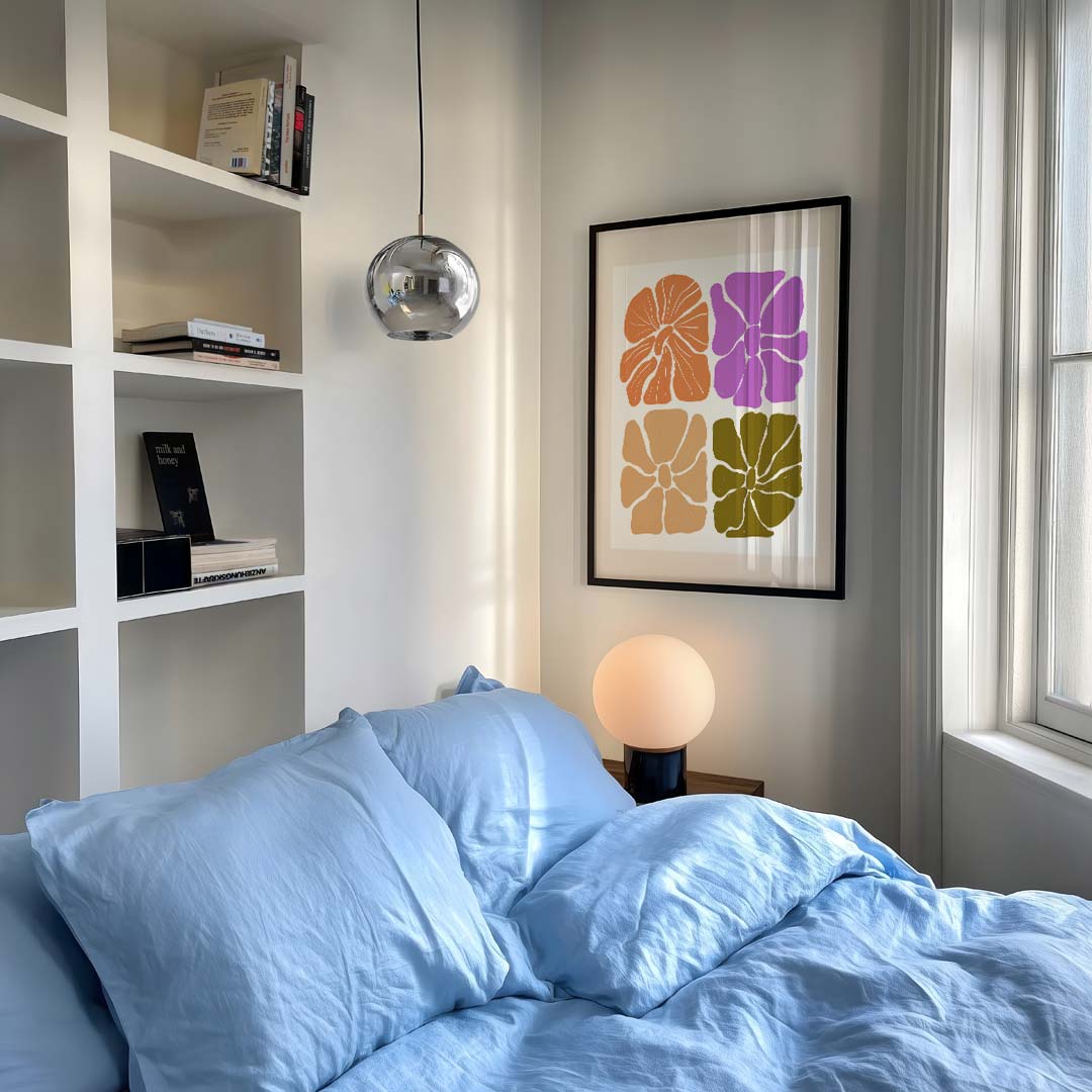 Kleurrijke Bloemenpracht Poster-WallArtistic