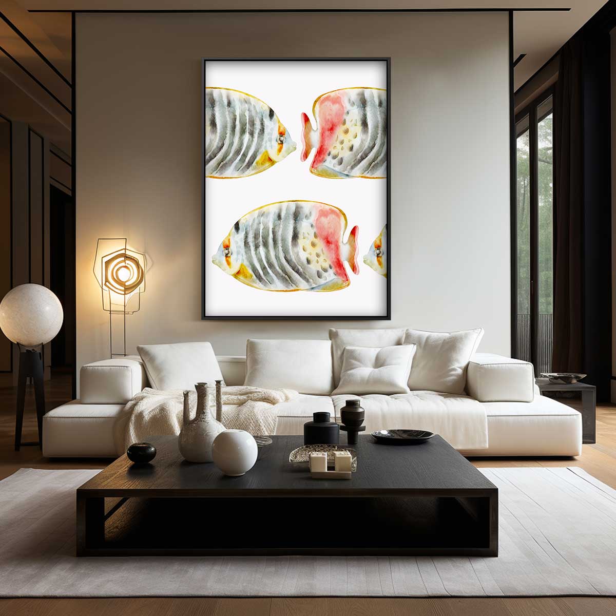 Abstract kunstwerk Kunstwerk-canvas-dibond-plexiglas-wanddecoratie-WallArtistic