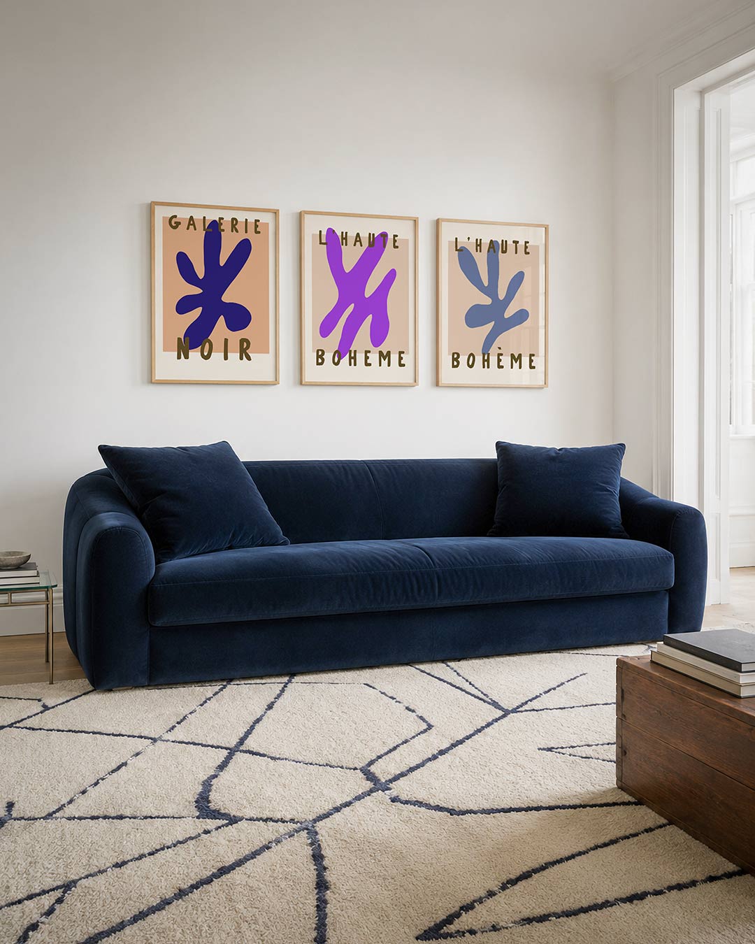Kleur en vormen Posterset