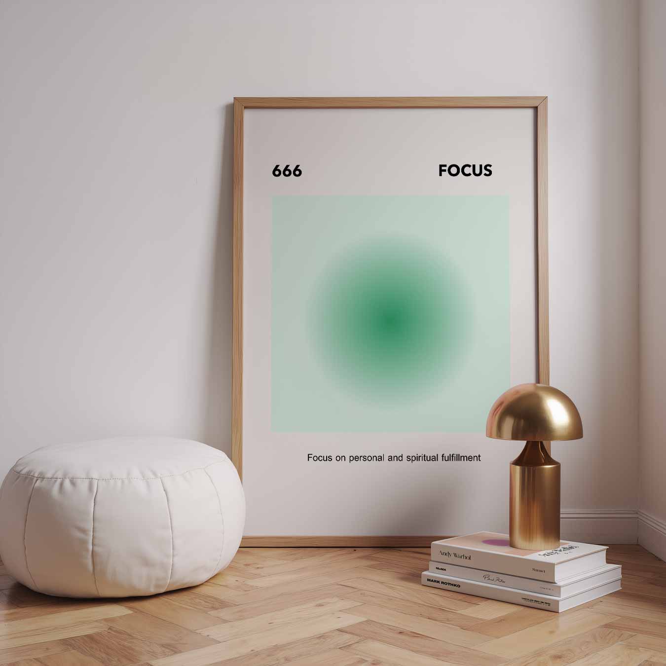 Groene Focus Inspiratieposter