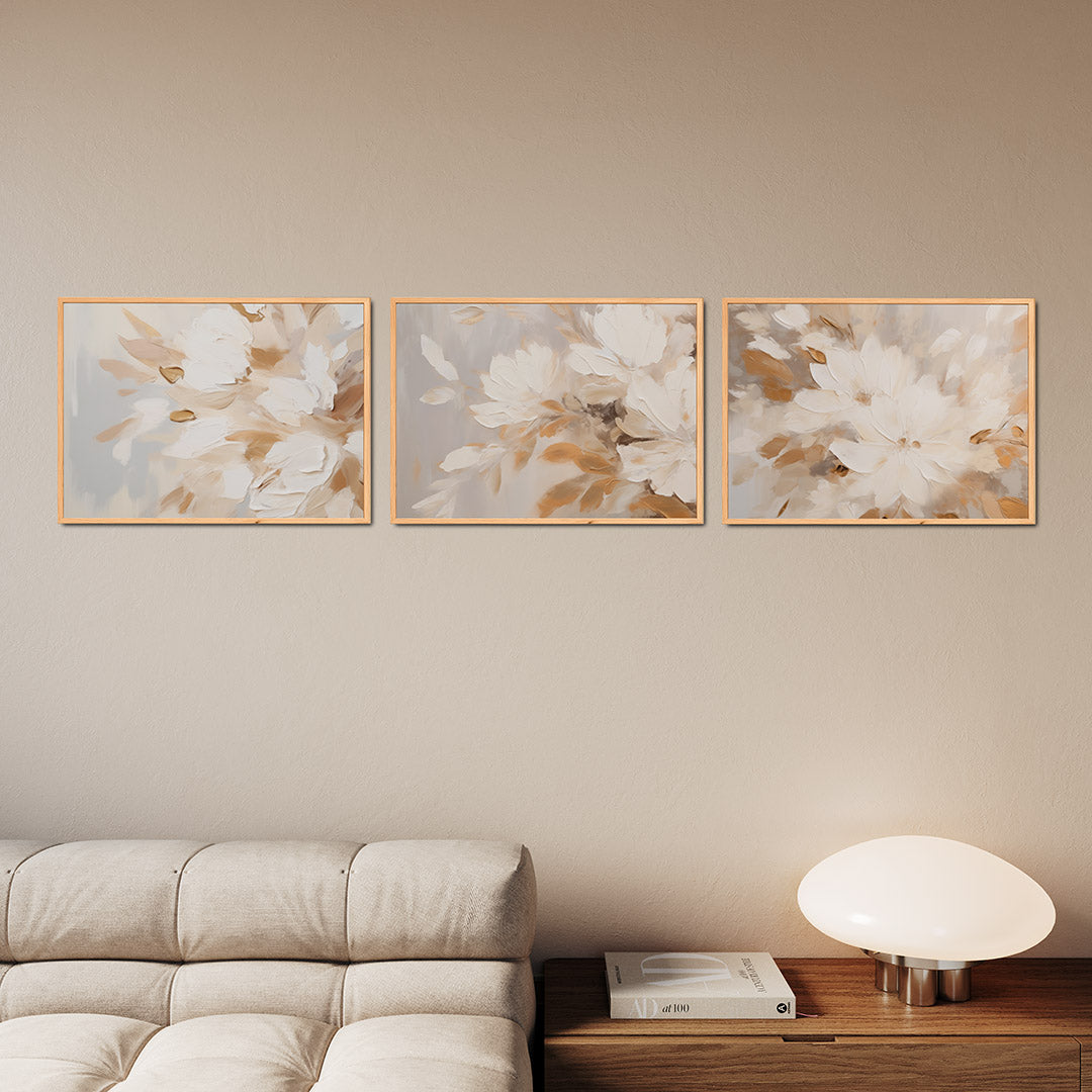 Zachte kleurvlakken Posterset
