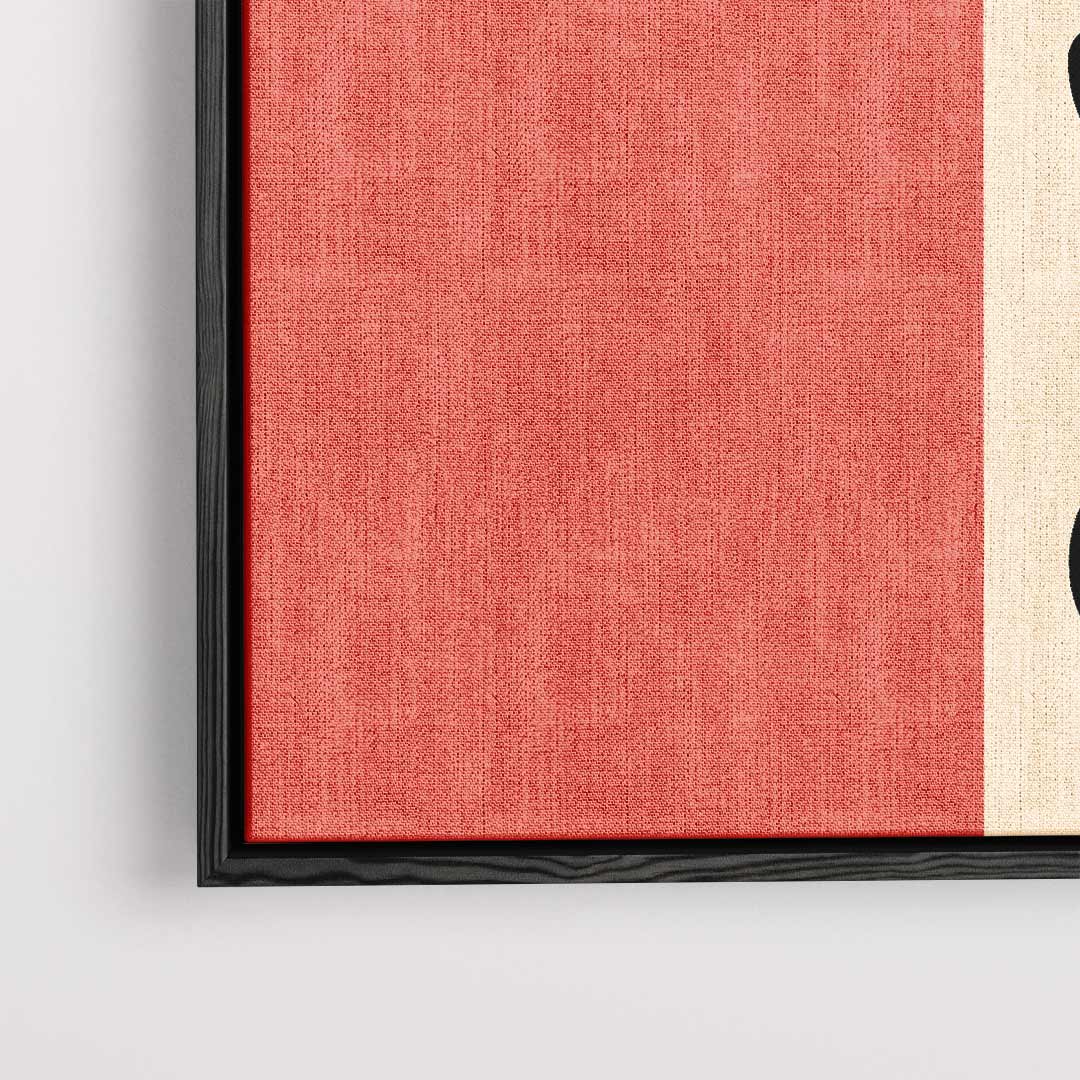 Geometrische Vaas in Stippen Kunstwerk-canvas-dibond-plexiglas-wanddecoratie-WallArtistic