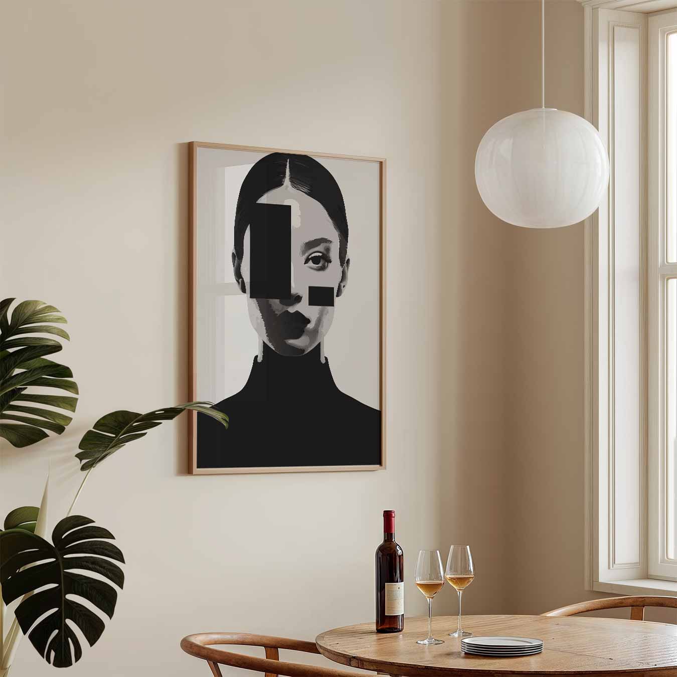 Moderne Geometrische Kunstposter