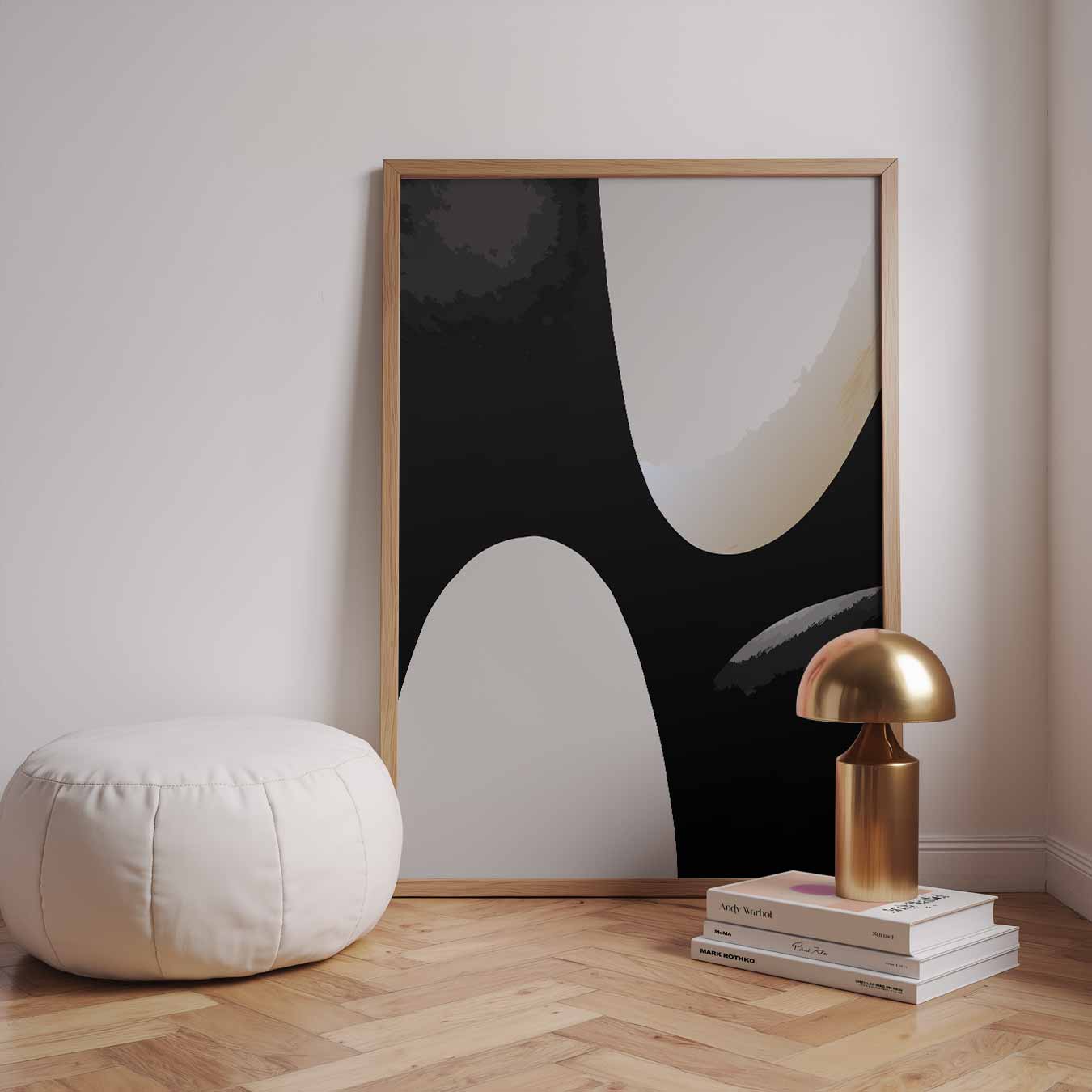 Stijlvolle Abstracte Kunstposter