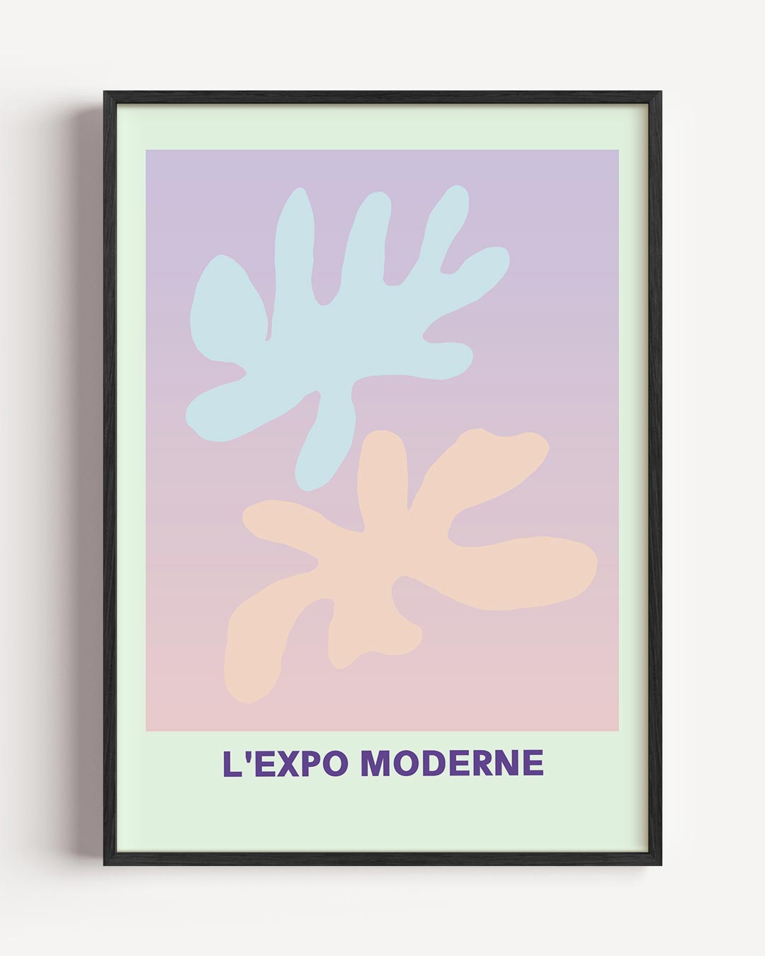 Moderne Kleurenexplosie Poster-WallArtistic