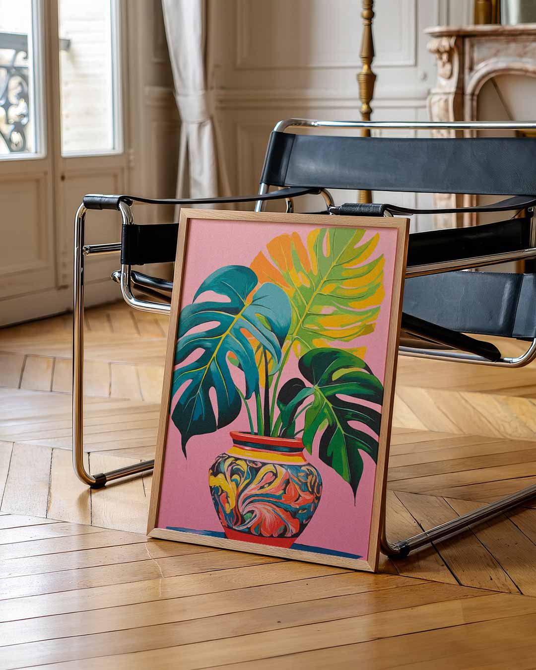 Stijlvolle Tropische Kunstposter