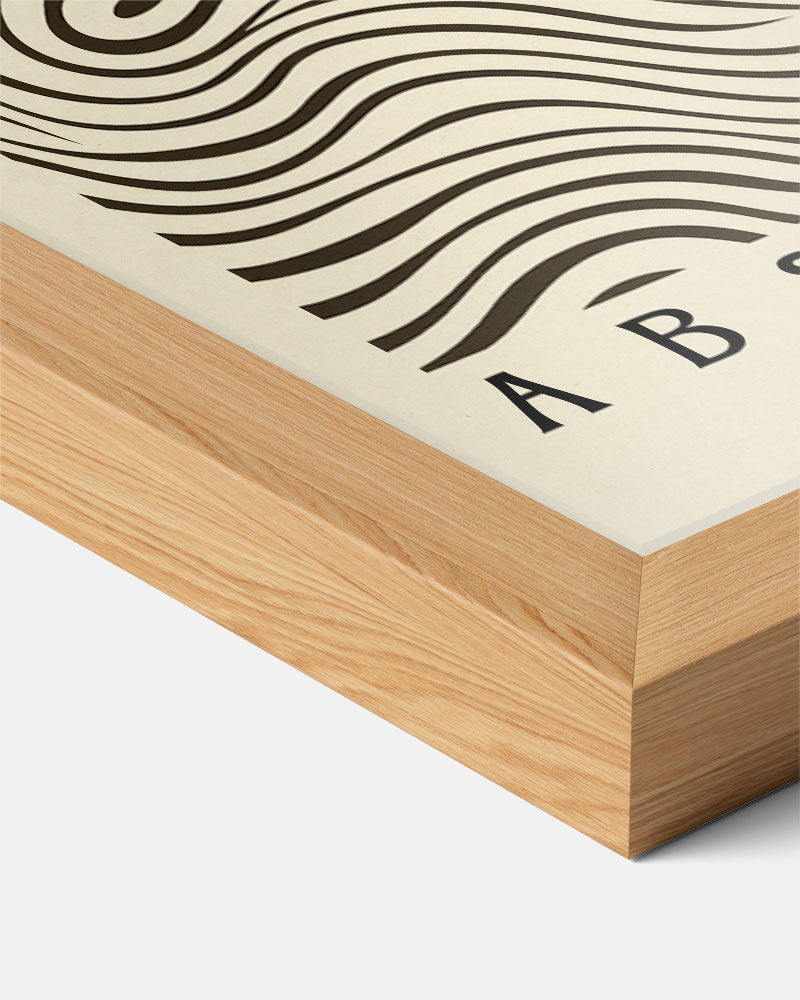 Abstracte Lijnen Poster-WallArtistic