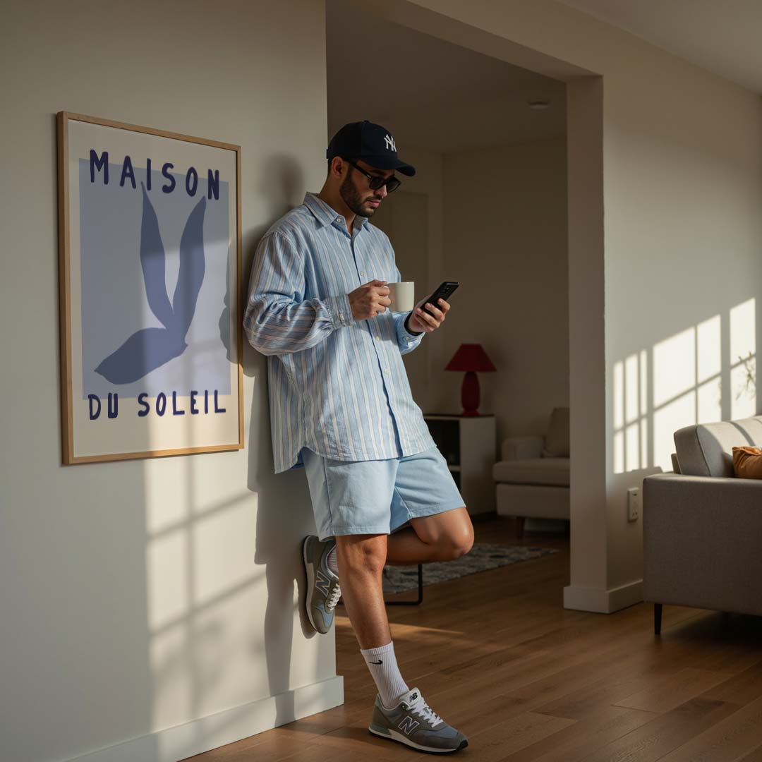 Maison du Soleil Art Poster-WallArtistic