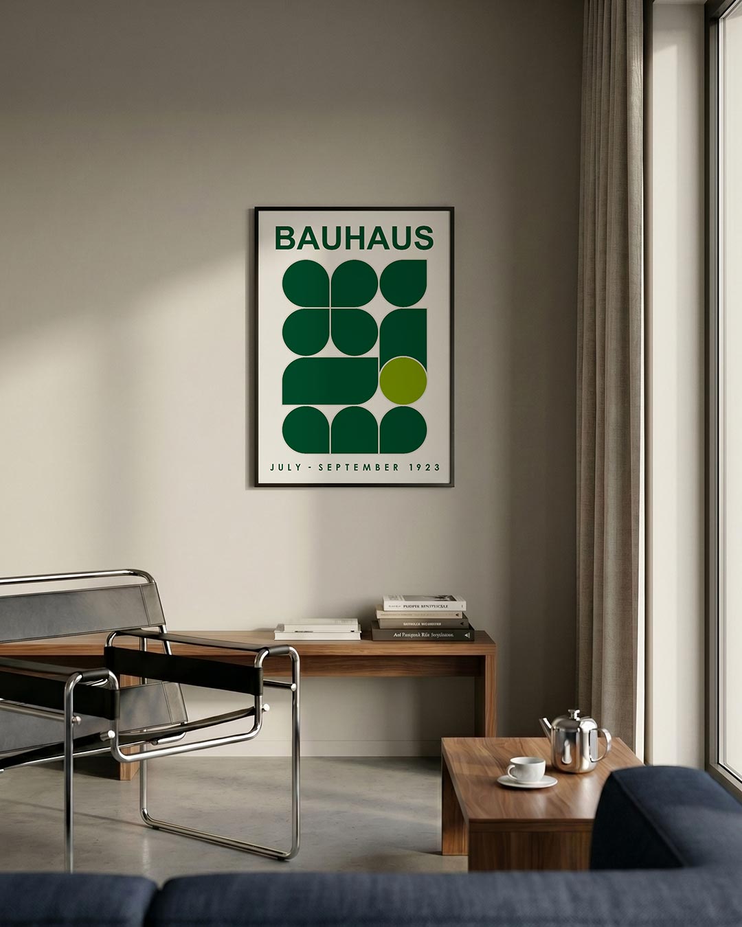 Vormritme en kleur Poster