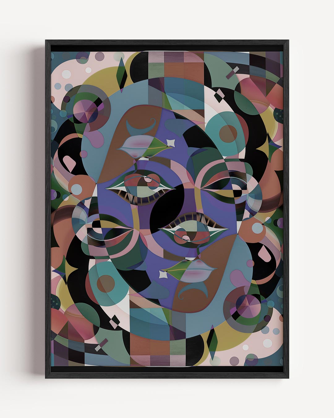 Kleurrijke Dromen Abstracte Kunstposter-WallArtistic