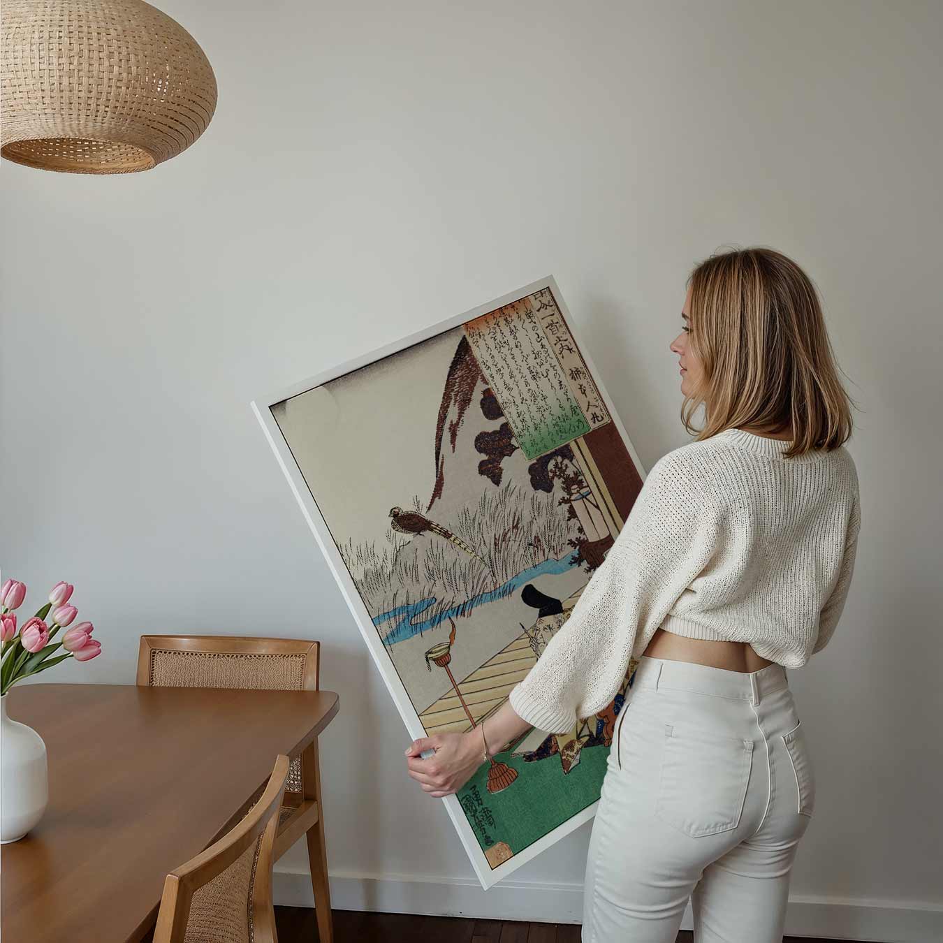 Poëtisch Avondlandschap Poster-WallArtistic