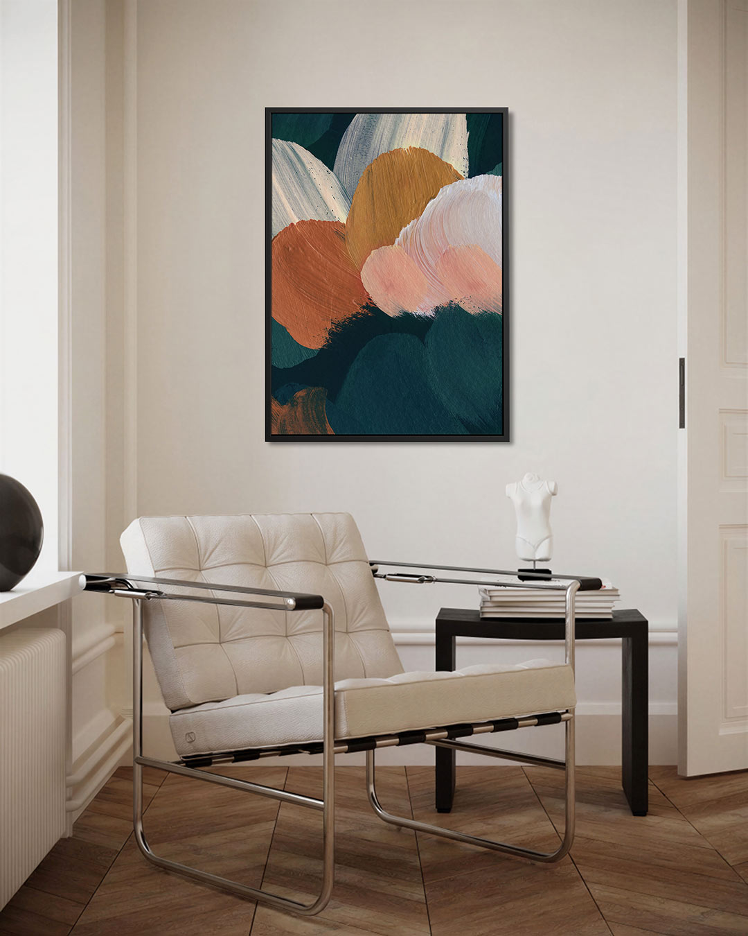 Organische kleurencompositie Kunstwerk