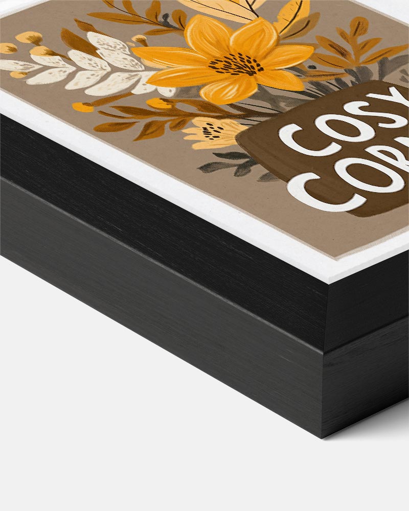 Cosy Corner Bloemenposter