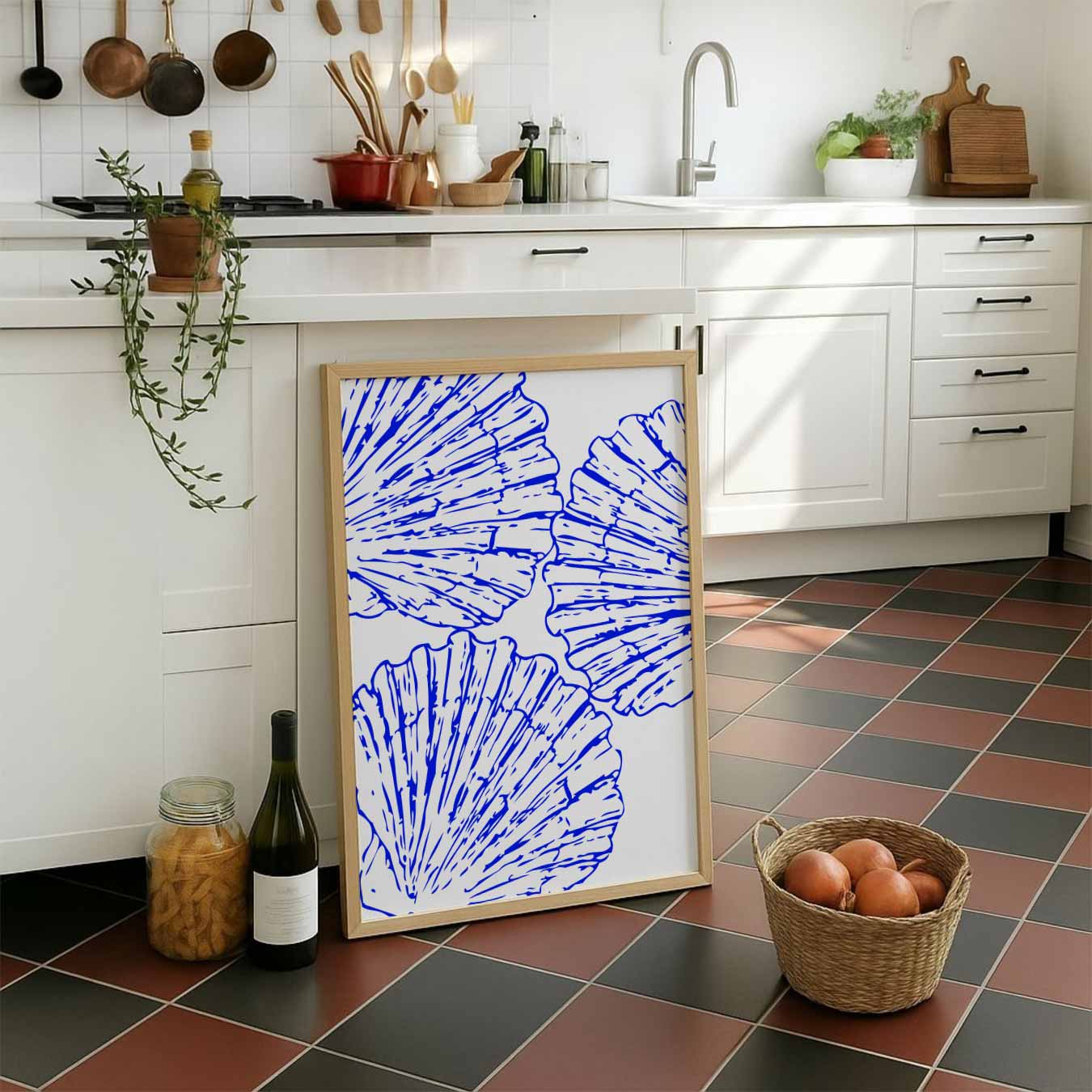 Schelp Inspiratie Wandkunst Poster-WallArtistic