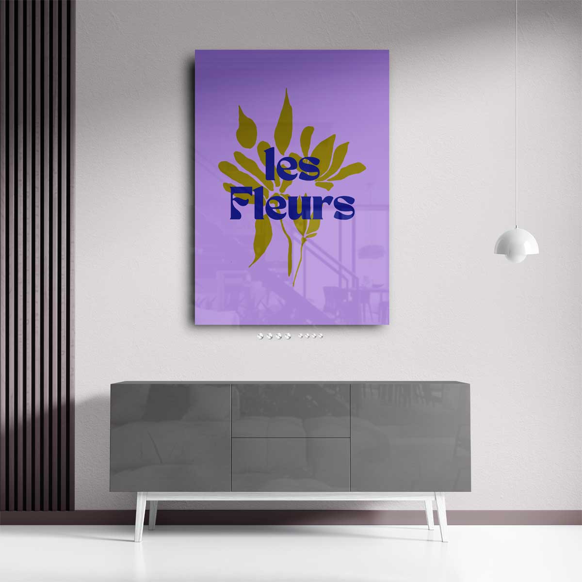 Les Fleurs Poster