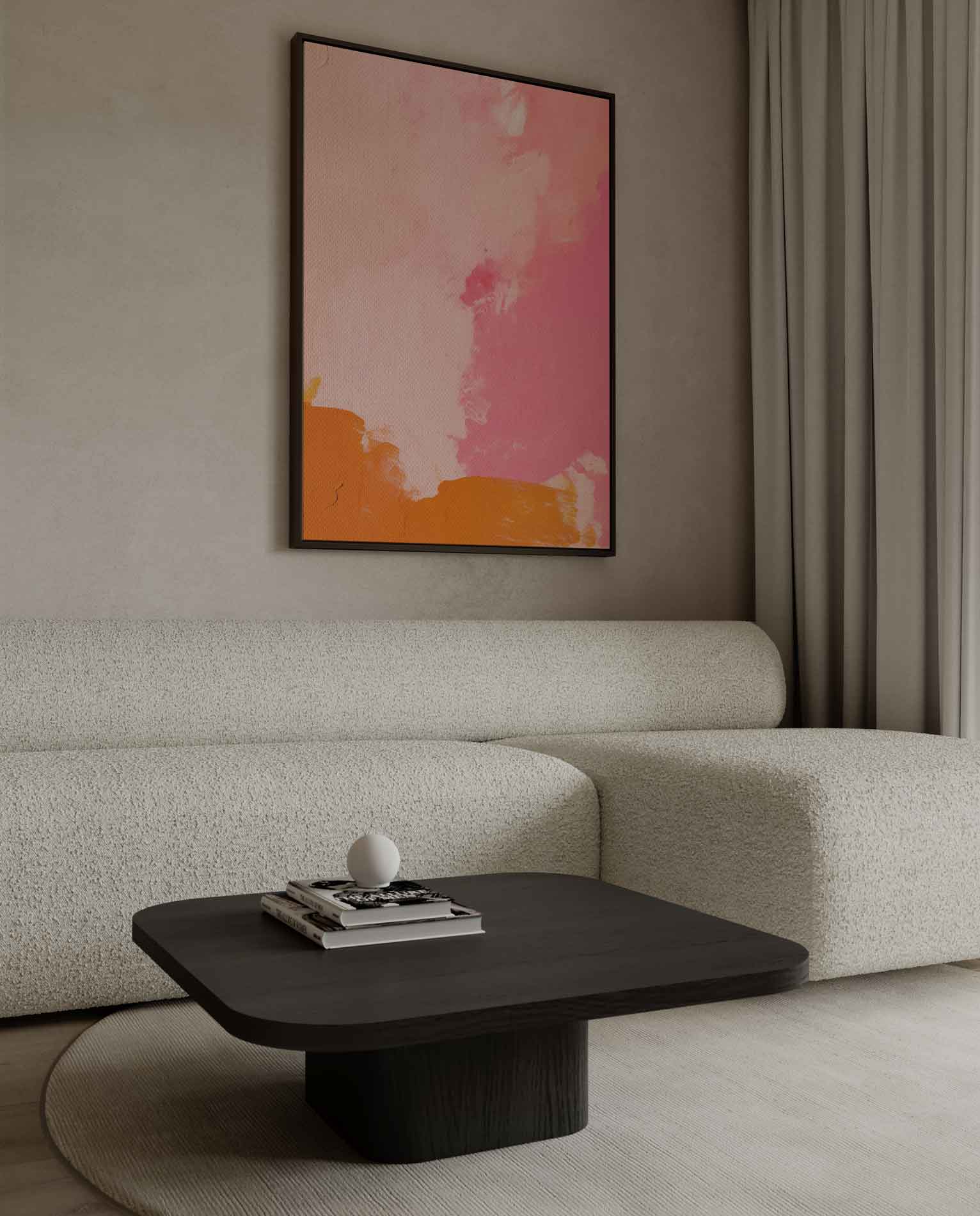 Vrolijke Kleurenexplosie Kunstwerk-canvas-dibond-plexiglas-wanddecoratie-WallArtistic