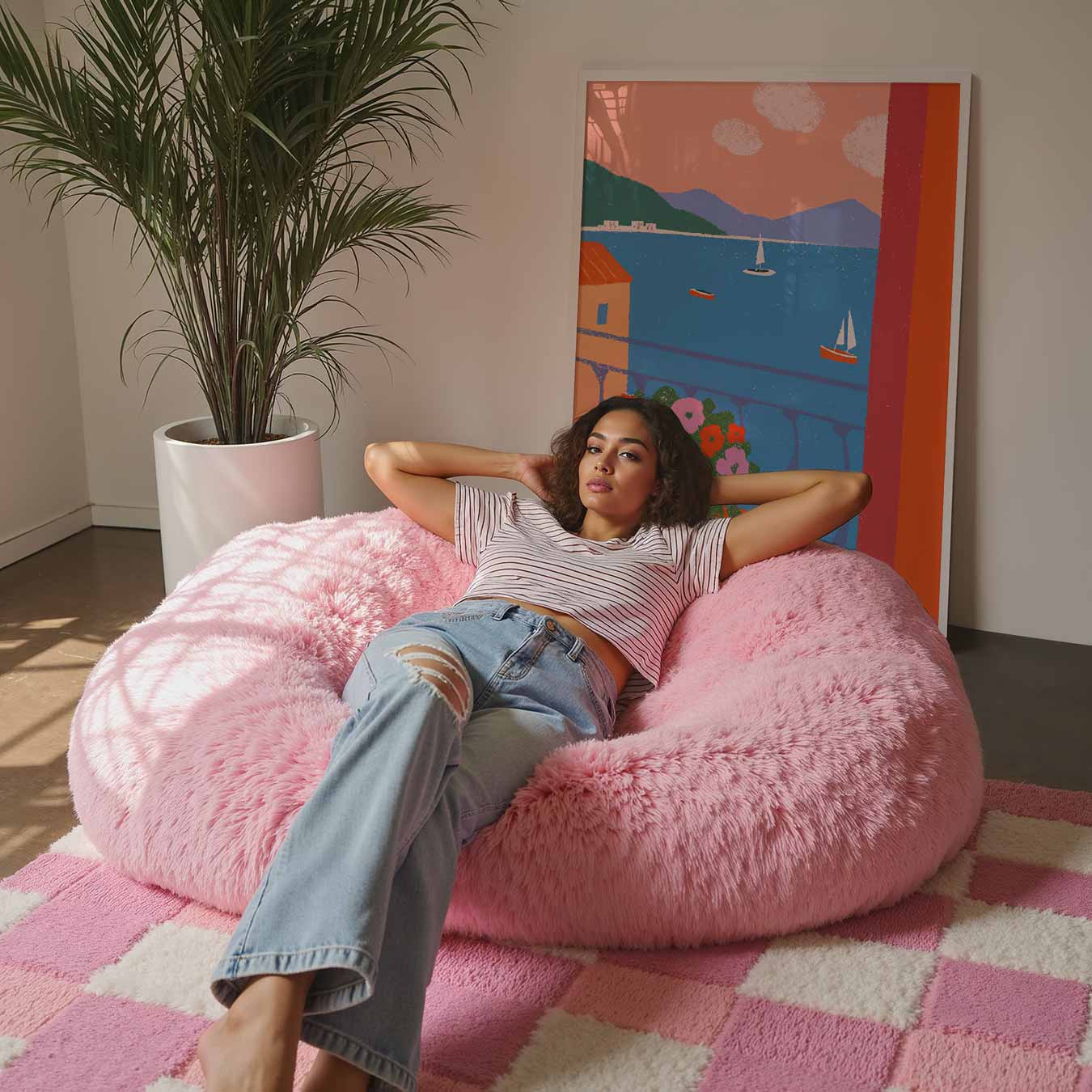 Zomer aan Zee Poster-WallArtistic