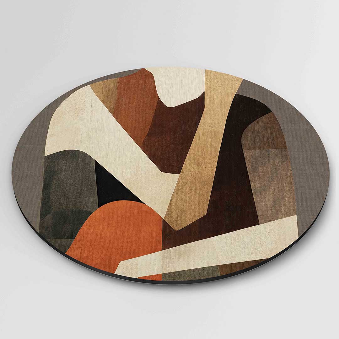 Abstracte figuur Muurcirkel