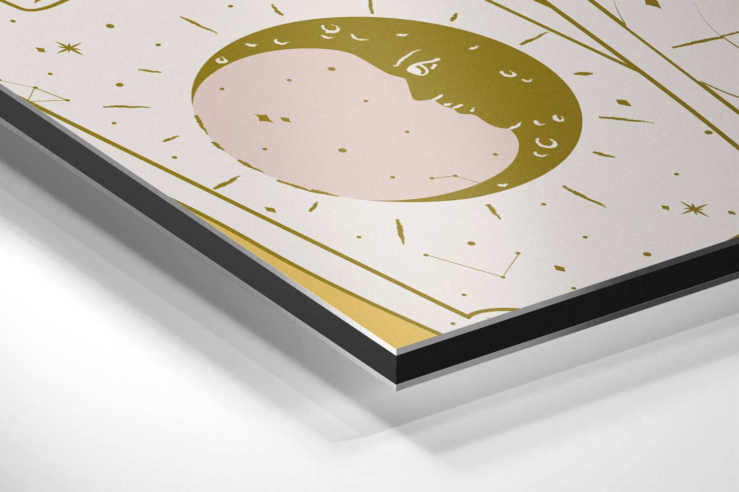 Tarot Illustratie Poster Kunstwerk-canvas-dibond-plexiglas-wanddecoratie-WallArtistic