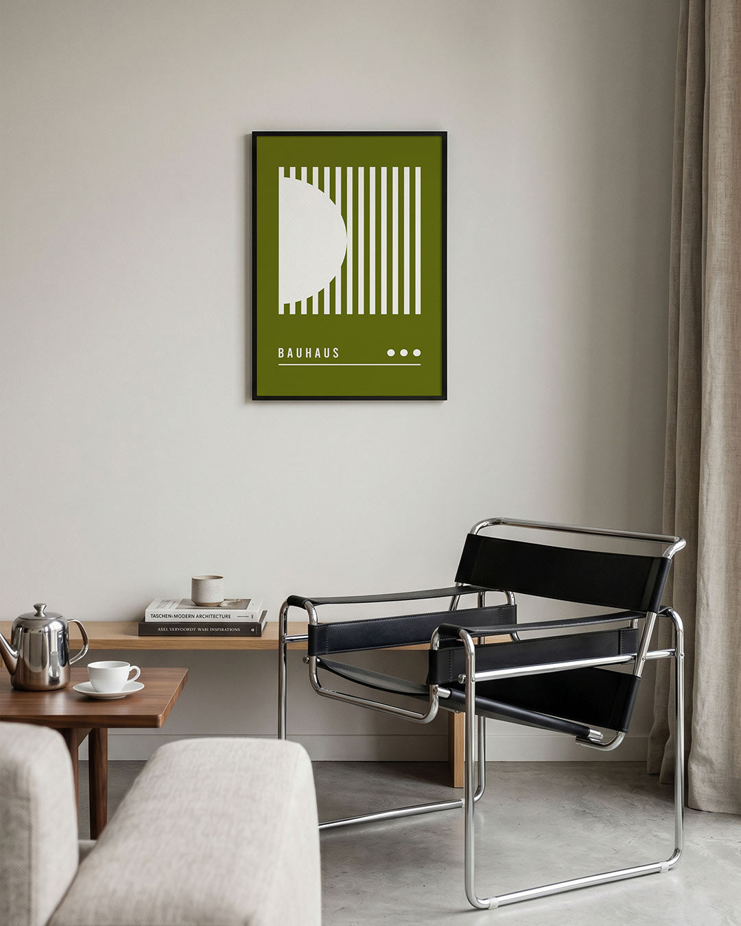 Lijnen en vormen Poster