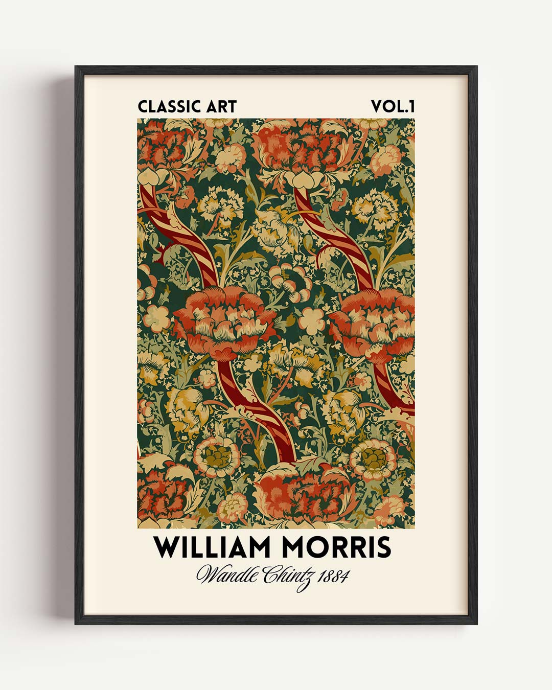 William Morris Bloemenpracht Poster-WallArtistic