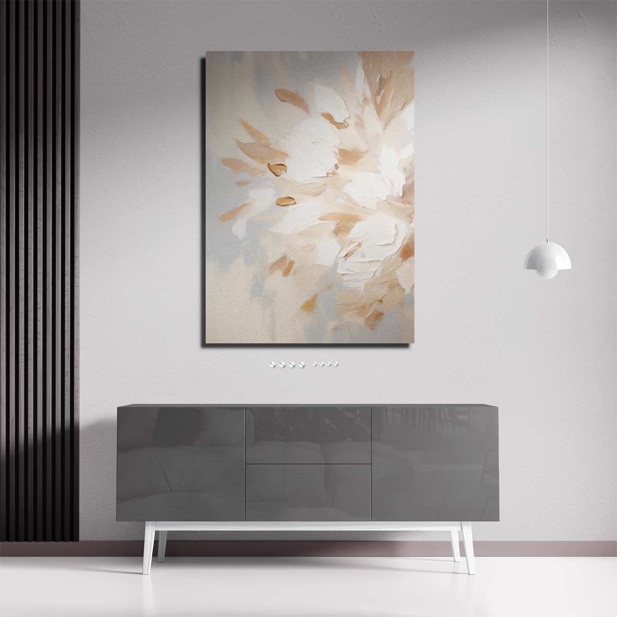 "Ethereal Bloemenpracht" Kunstwerk-canvas-dibond-plexiglas-wanddecoratie-WallArtistic