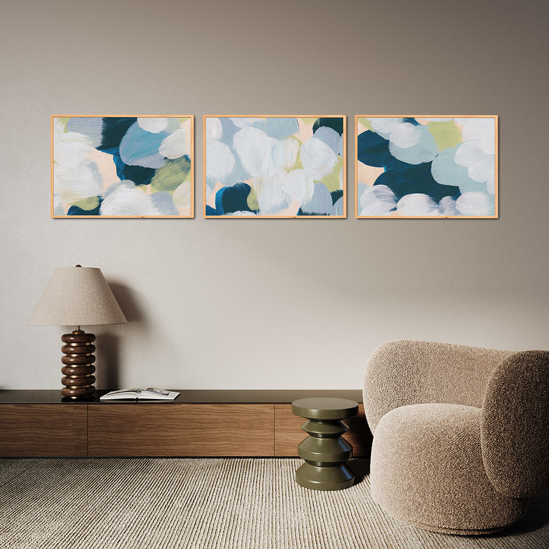 Kleurige vegen Posterset