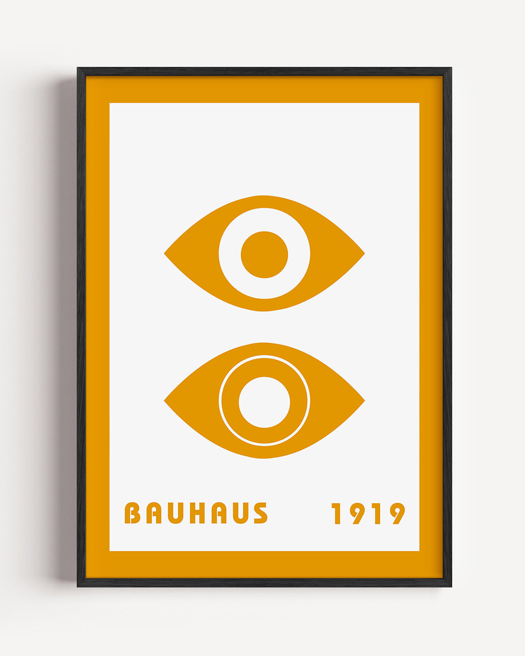 Oogvormen en kleur Poster