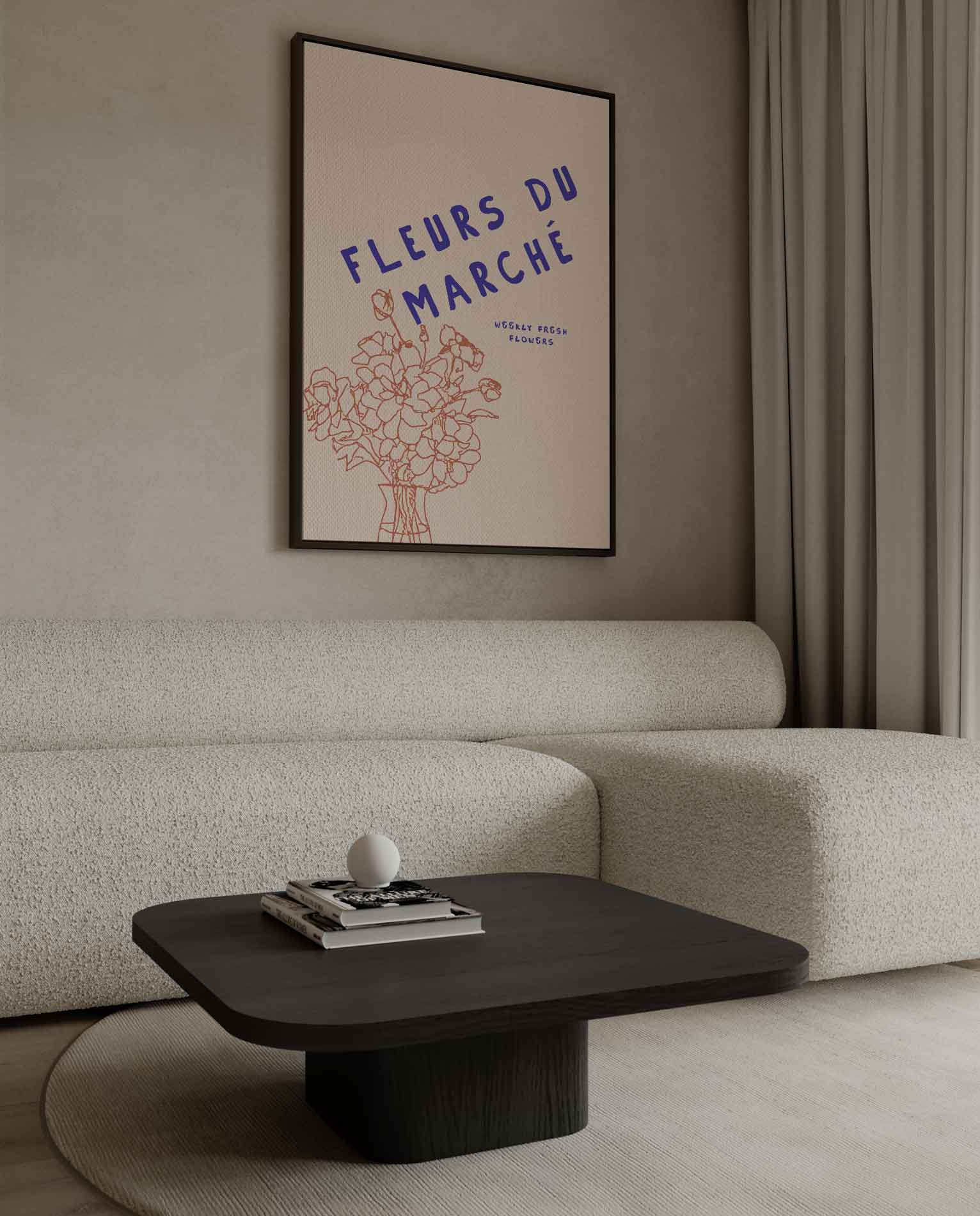 Fleurs du Marché Poster