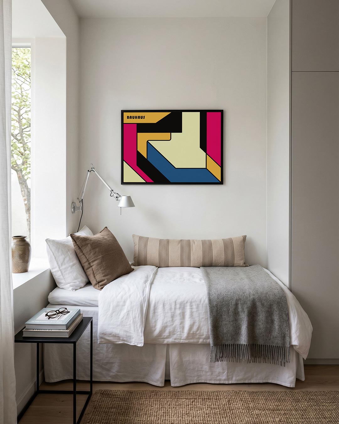 Vorm en kleurvlakken Poster