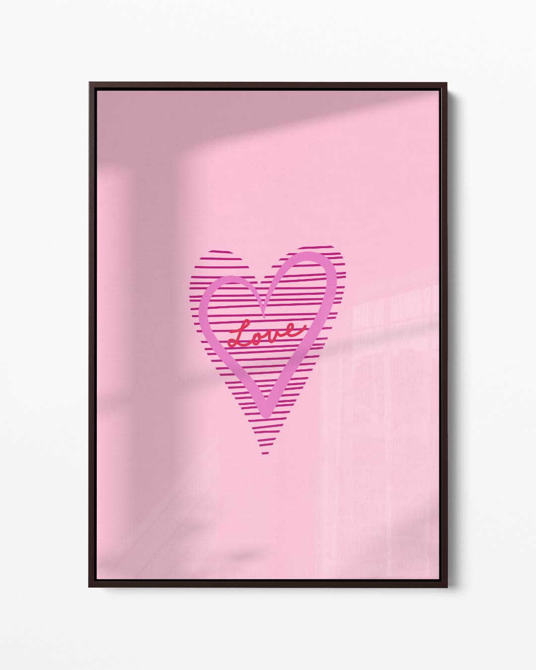 Hart van Liefde Kunstwerk-canvas-dibond-plexiglas-wanddecoratie-WallArtistic