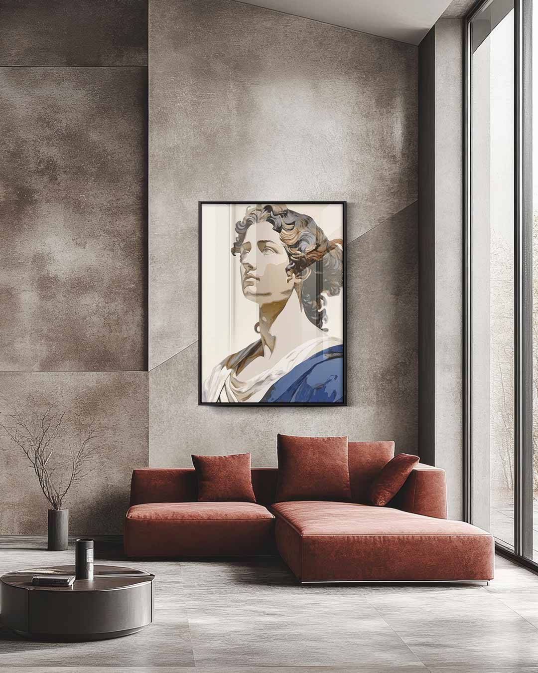 Tijdloze Elegantie Kunstwerk-canvas-dibond-plexiglas-wanddecoratie-WallArtistic