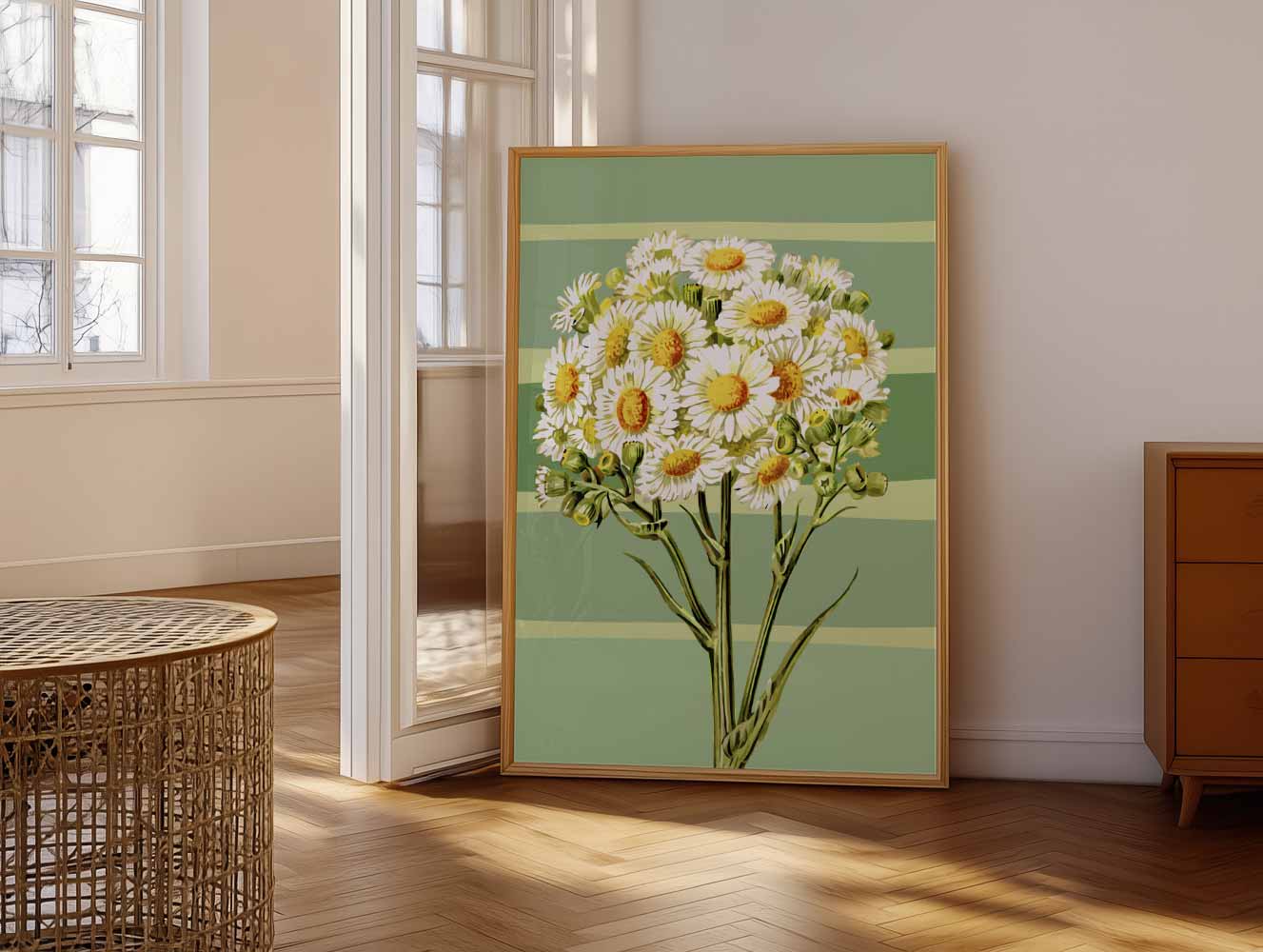 Frisse Madeliefjes Bloemenposter