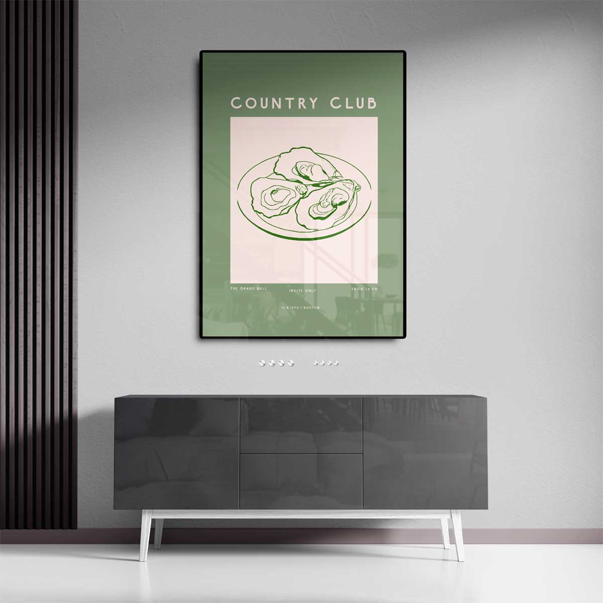 Retro Oesterfeest Poster