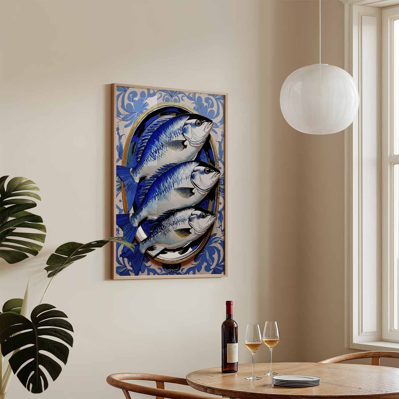 Mediterranean Vis Luxe Poster