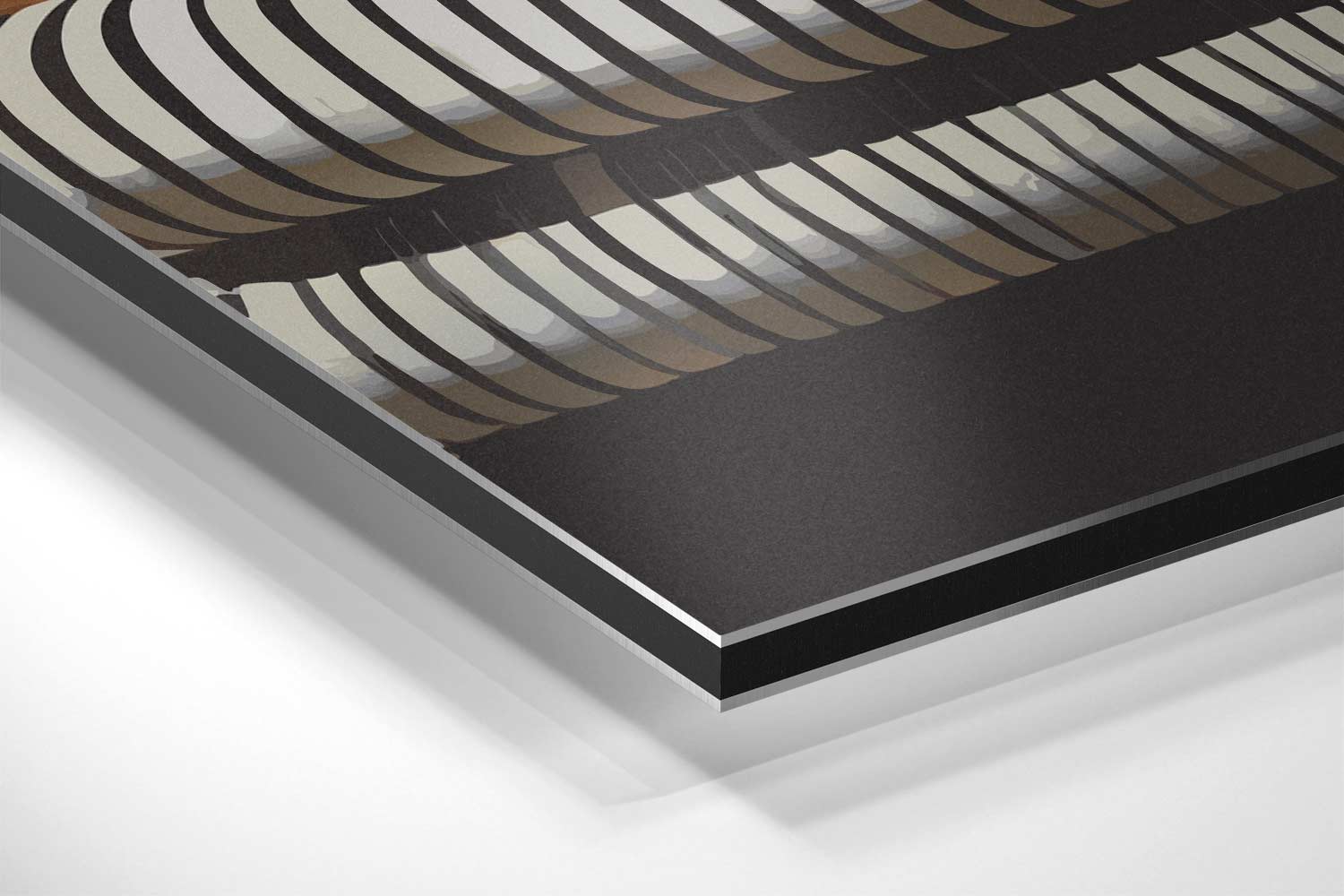 Intieme Band op de Bank Kunstwerk-canvas-dibond-plexiglas-wanddecoratie-WallArtistic