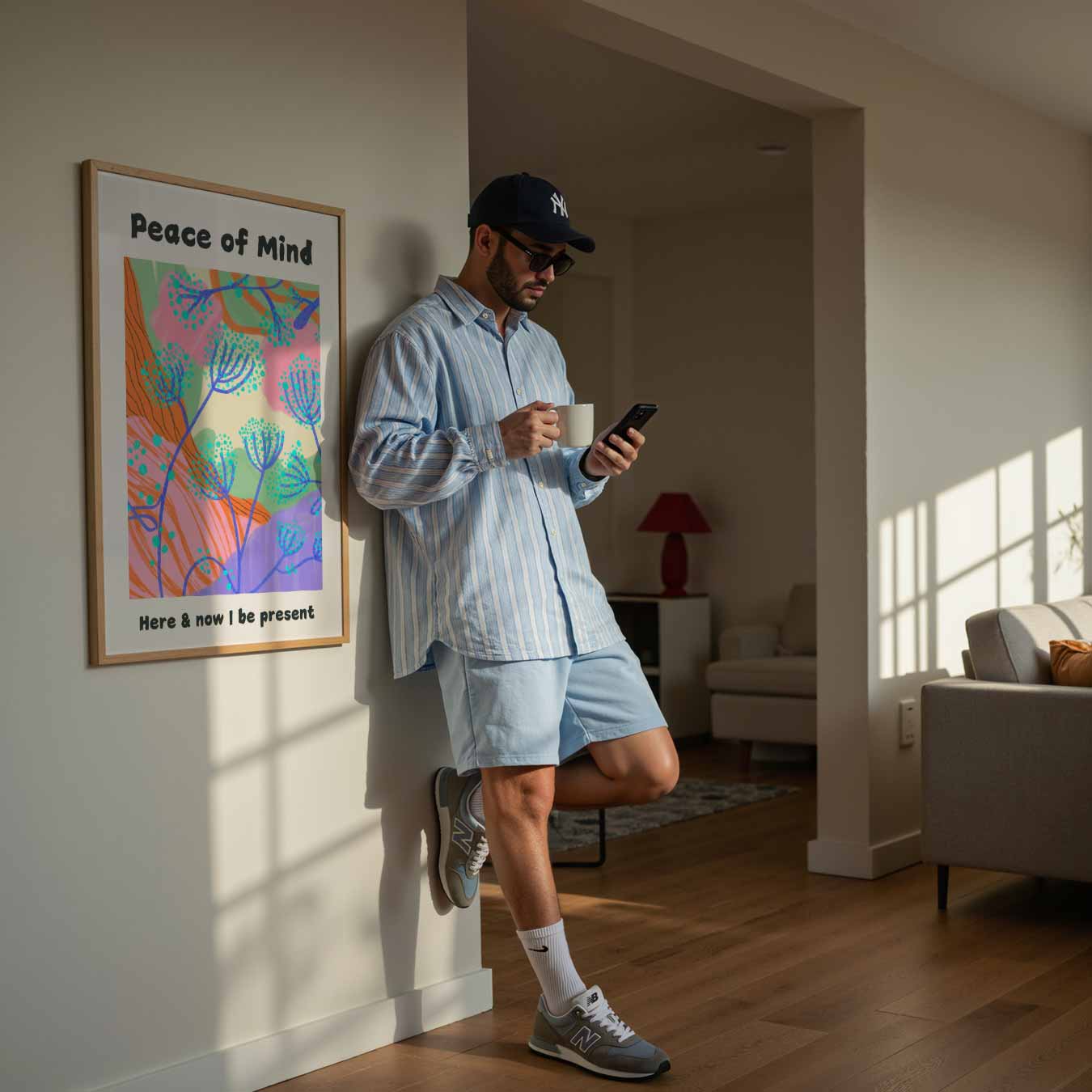 Peace of Mind Poster-WallArtistic