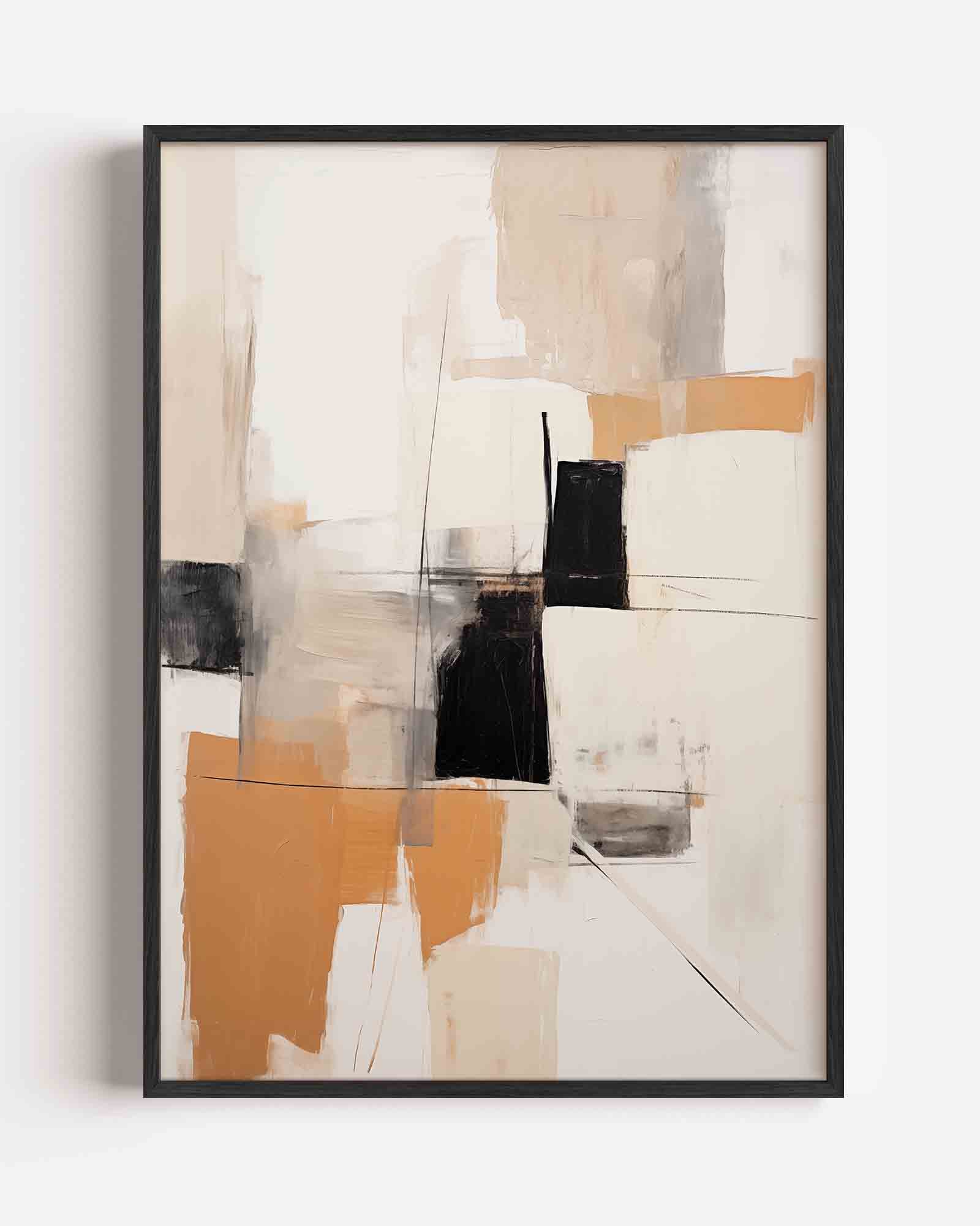 Abstracte vormen Poster