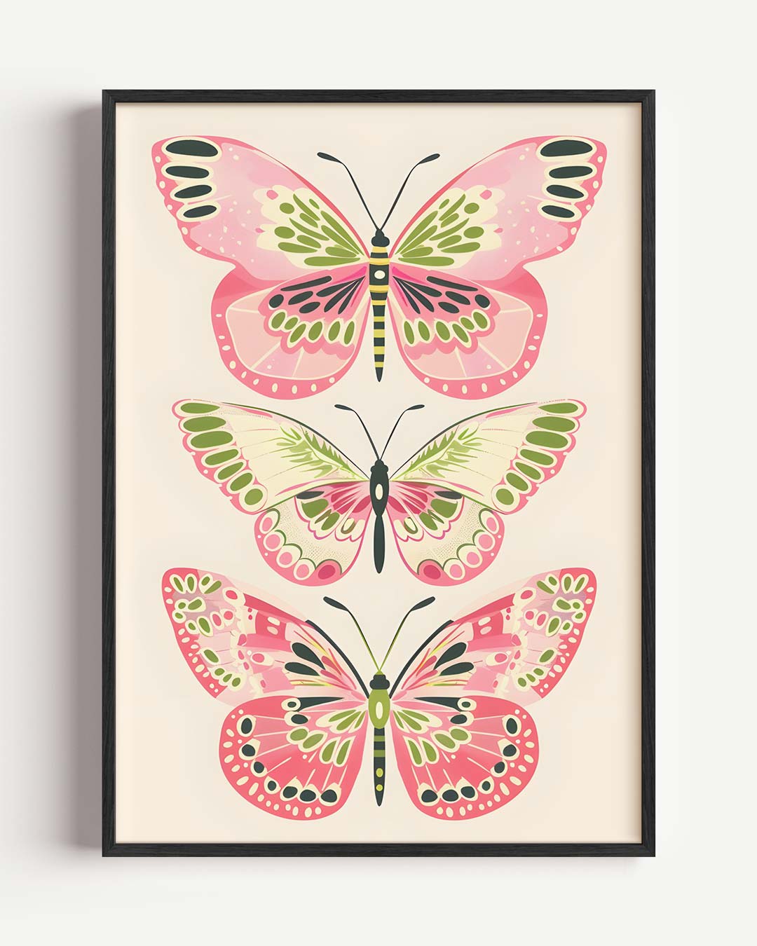 Kleurrijke Vlinderpracht Poster-WallArtistic