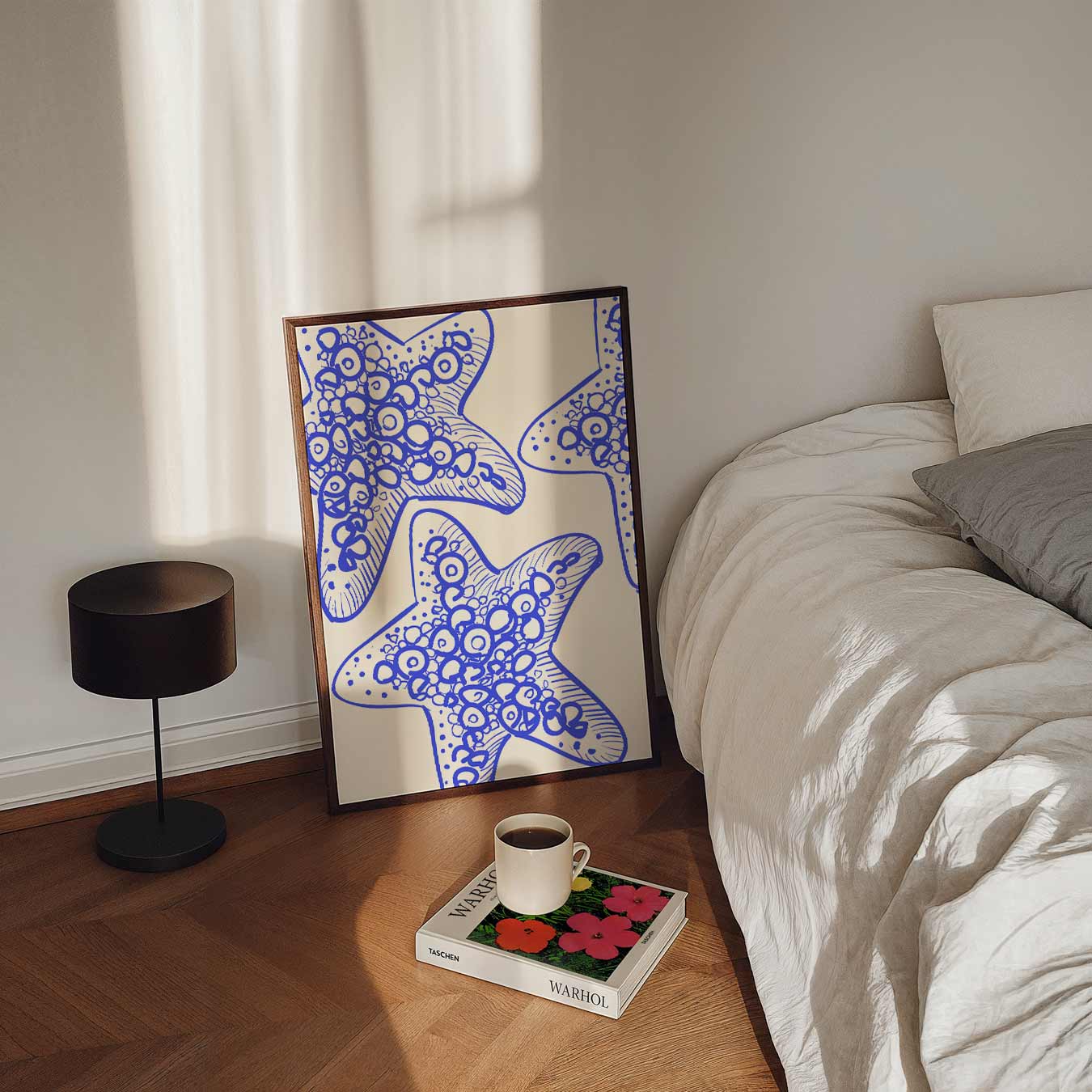 Zeesterren Paradijs Poster-WallArtistic