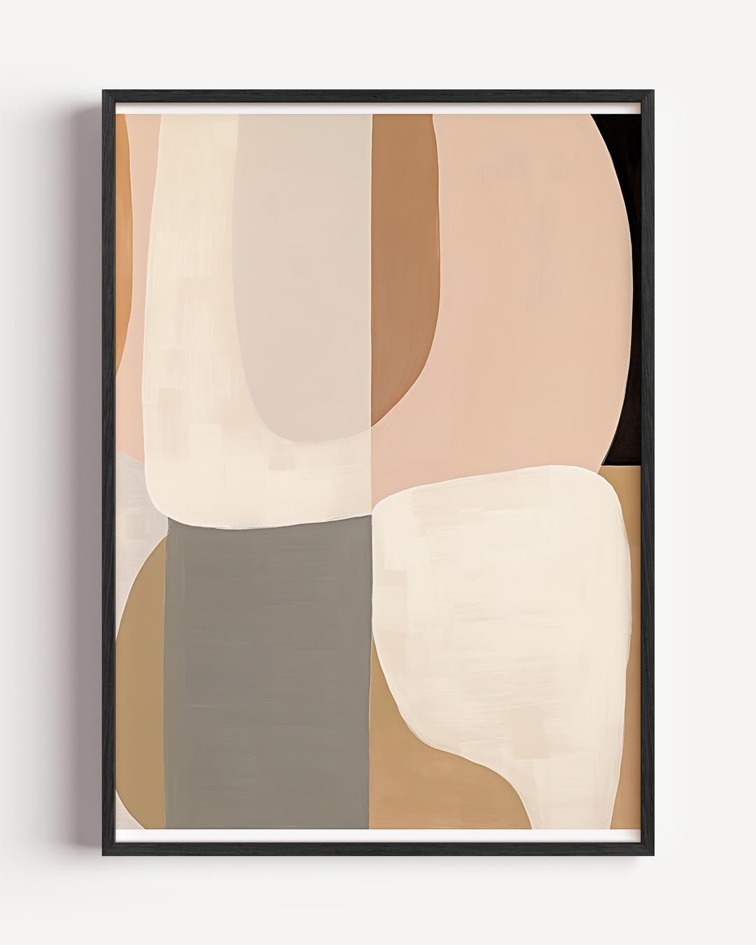 Moderne Abstracte Vormen Poster-WallArtistic