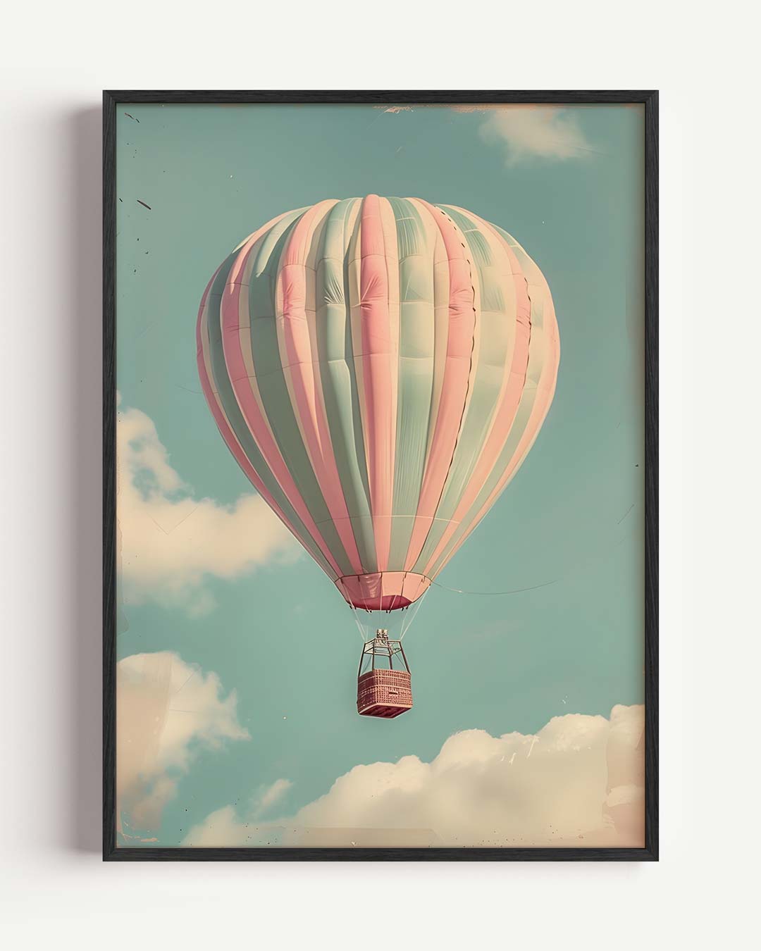 Dromerige Luchtballon Poster-WallArtistic